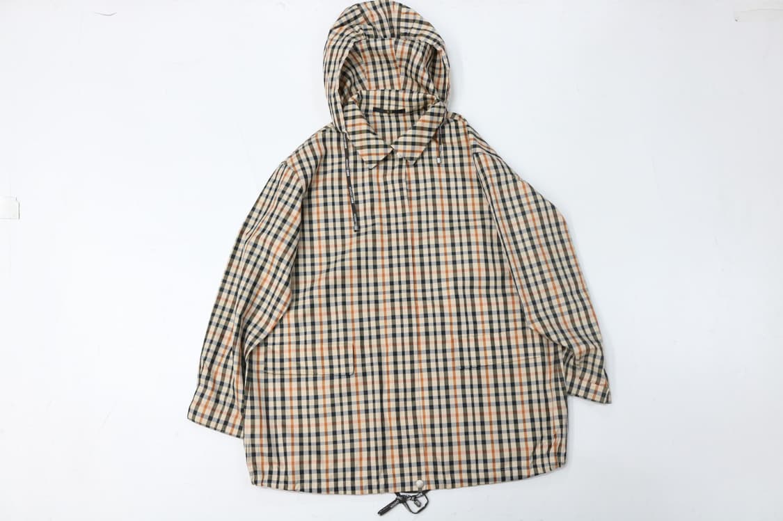 DAKS LONDON 닥스 하우스 체크 후디드 윈드브레이커 아노락 재킷 상품이미지2