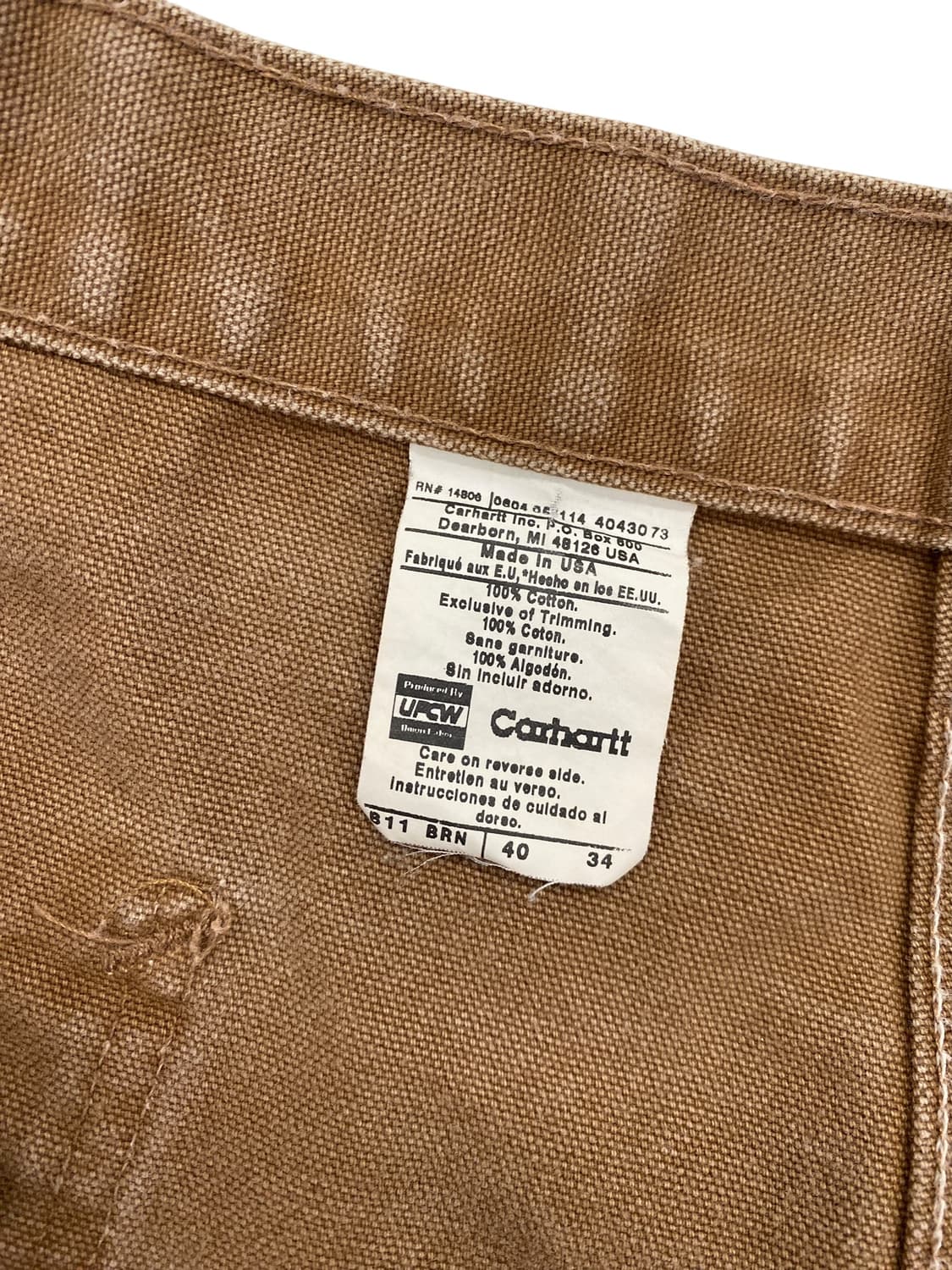 칼하트 더티 카펜더 팬츠 [B11] 상품이미지8