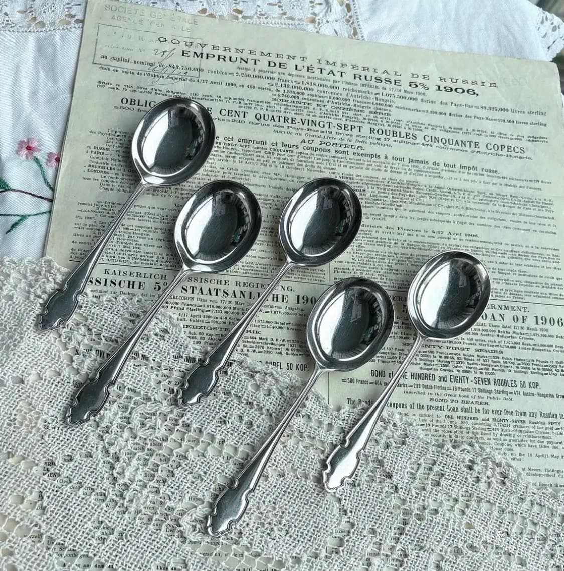 1900s Cooper Brothers & Sons Ltd. 디저트스푼 상품이미지1