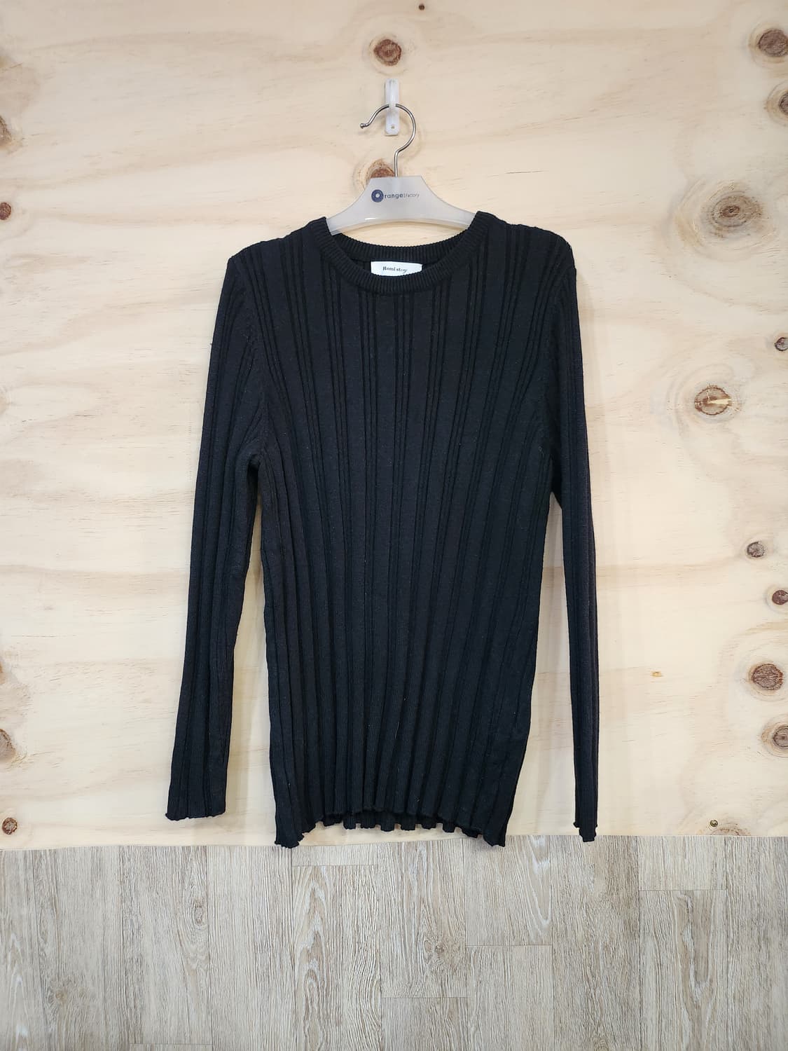 197) 로미스토리 골지 긴팔 상품이미지1