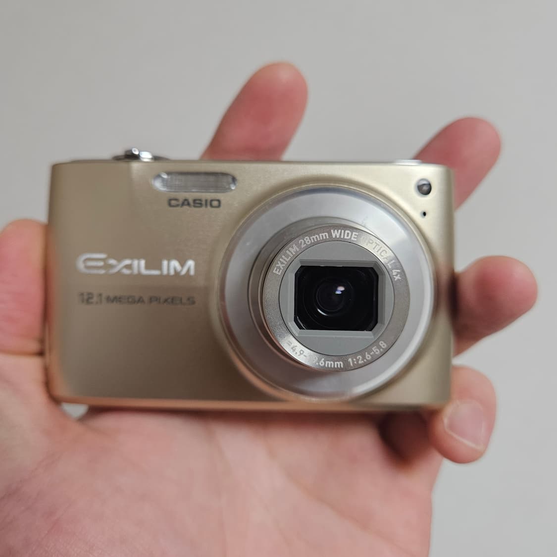 [태연 방지민 디카] 카시오 엑슬림 EX-Z400 골드 빈티지 디카 상품이미지2