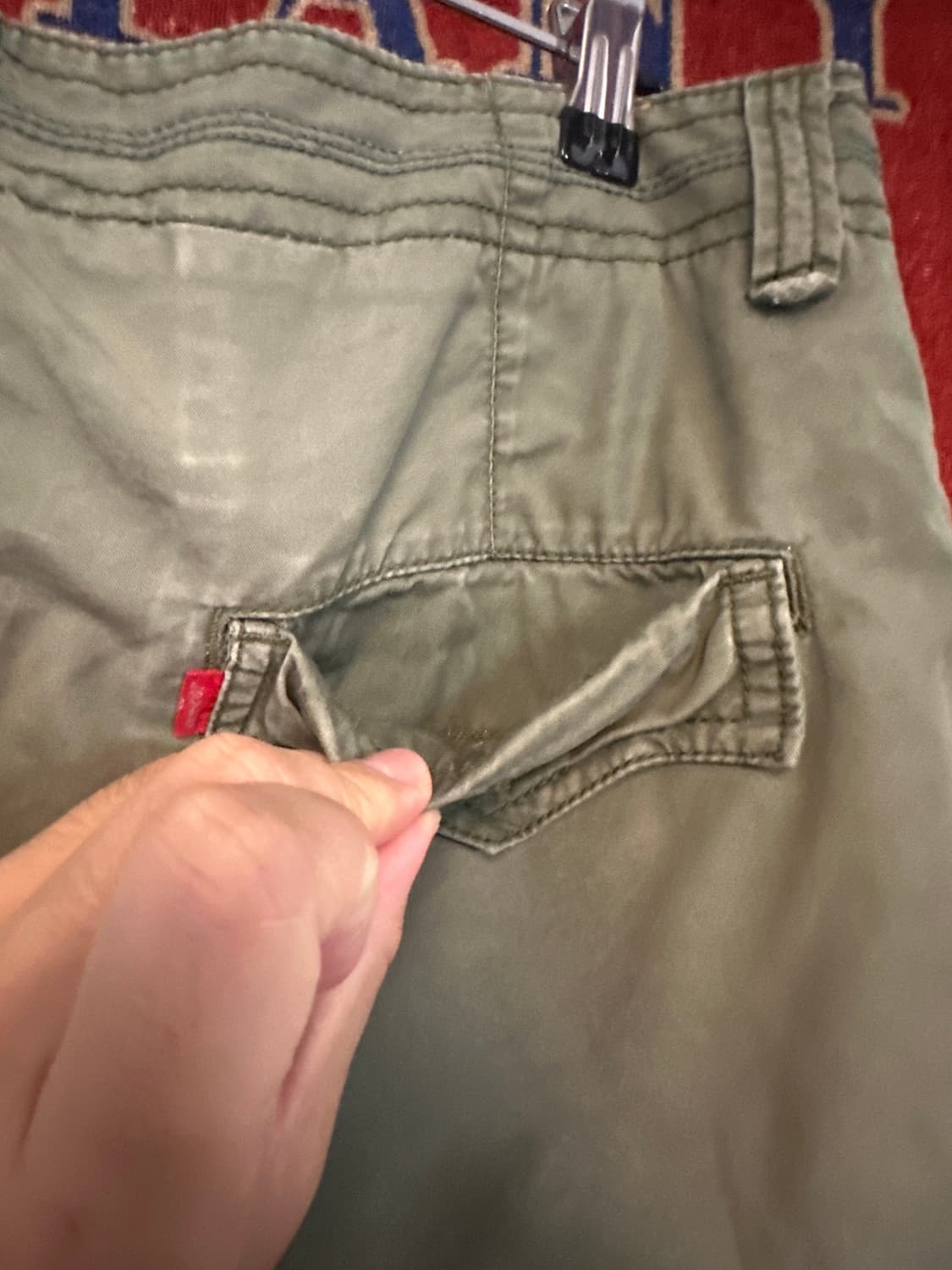 Levis 카키 하프팬츠 상품이미지6