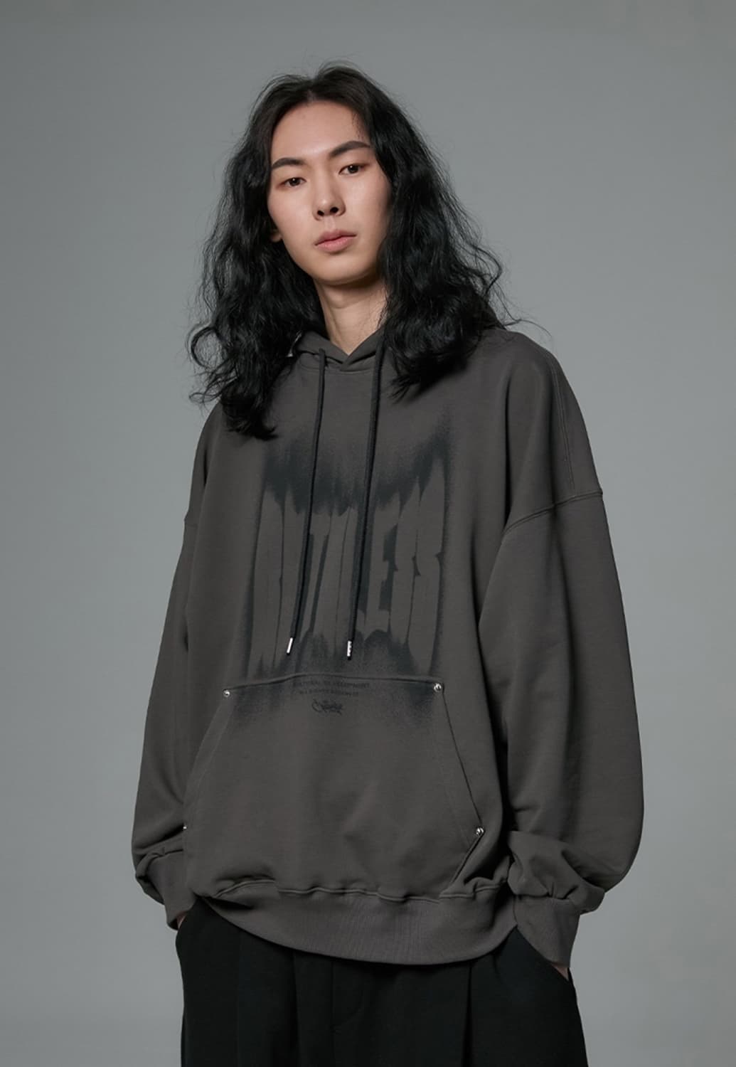 크럼프 스프레드 후드 모카 그레이 L 상품이미지1