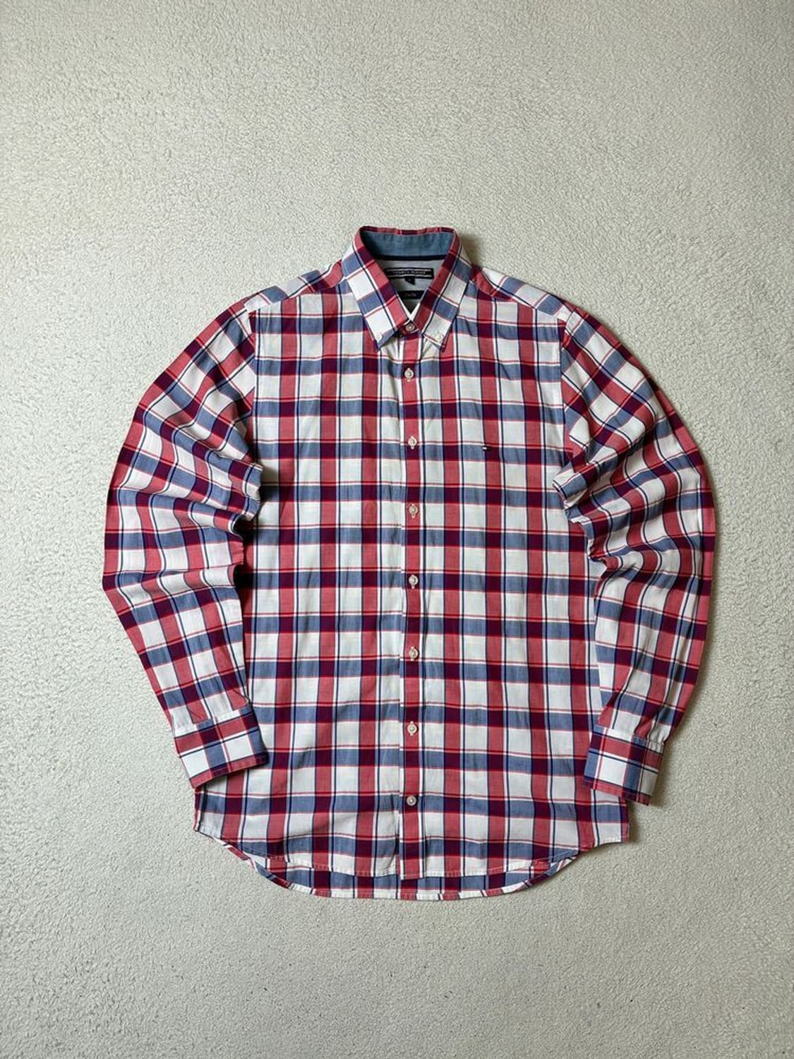 타미힐피거 00's Y2K 컨트리 체크 셔츠 PN8066 상품이미지1