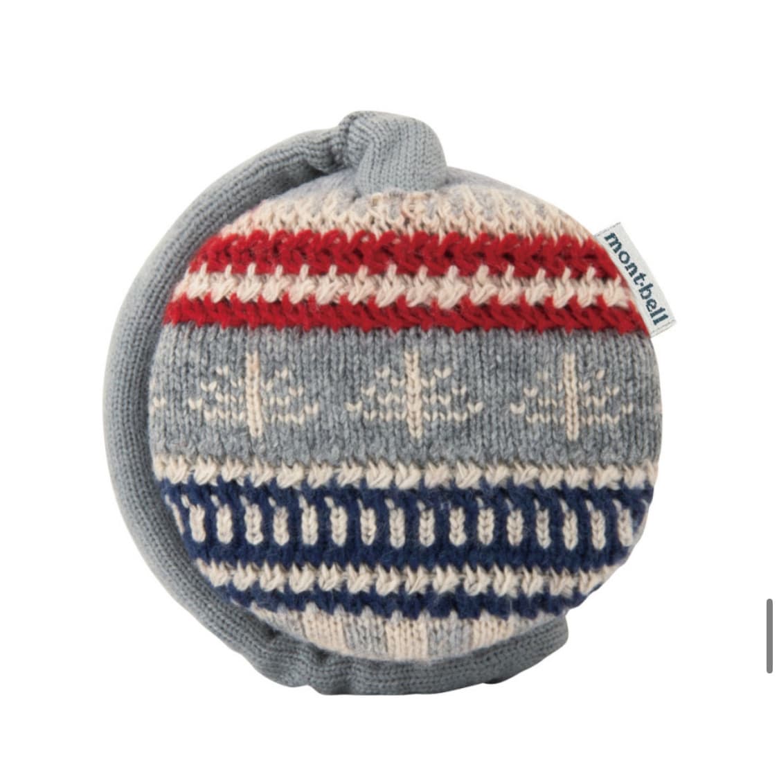 몽벨 패턴 귀마개 네이비 상품이미지2