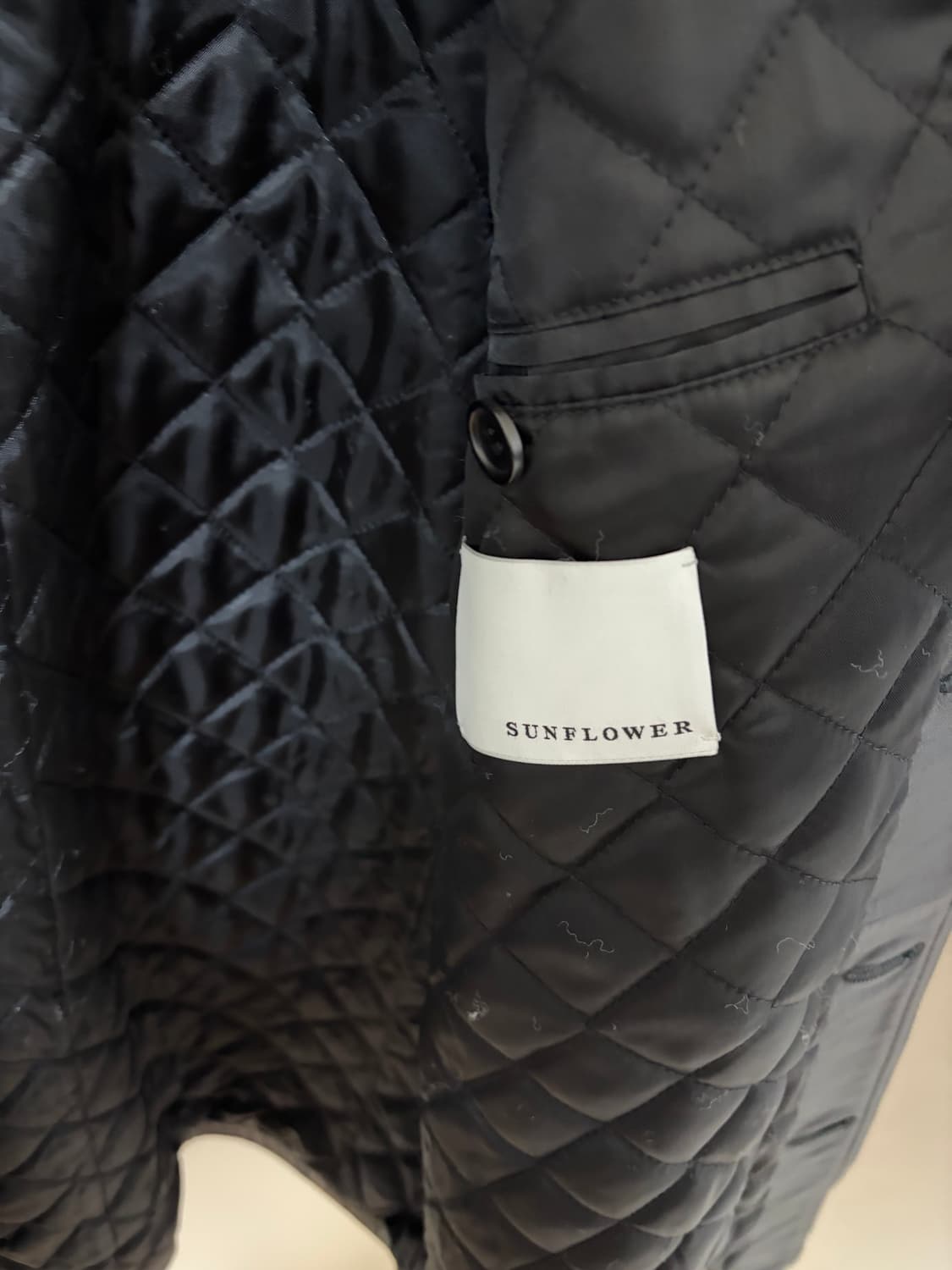 sunflower 썬플라워 레더코트 상품이미지3