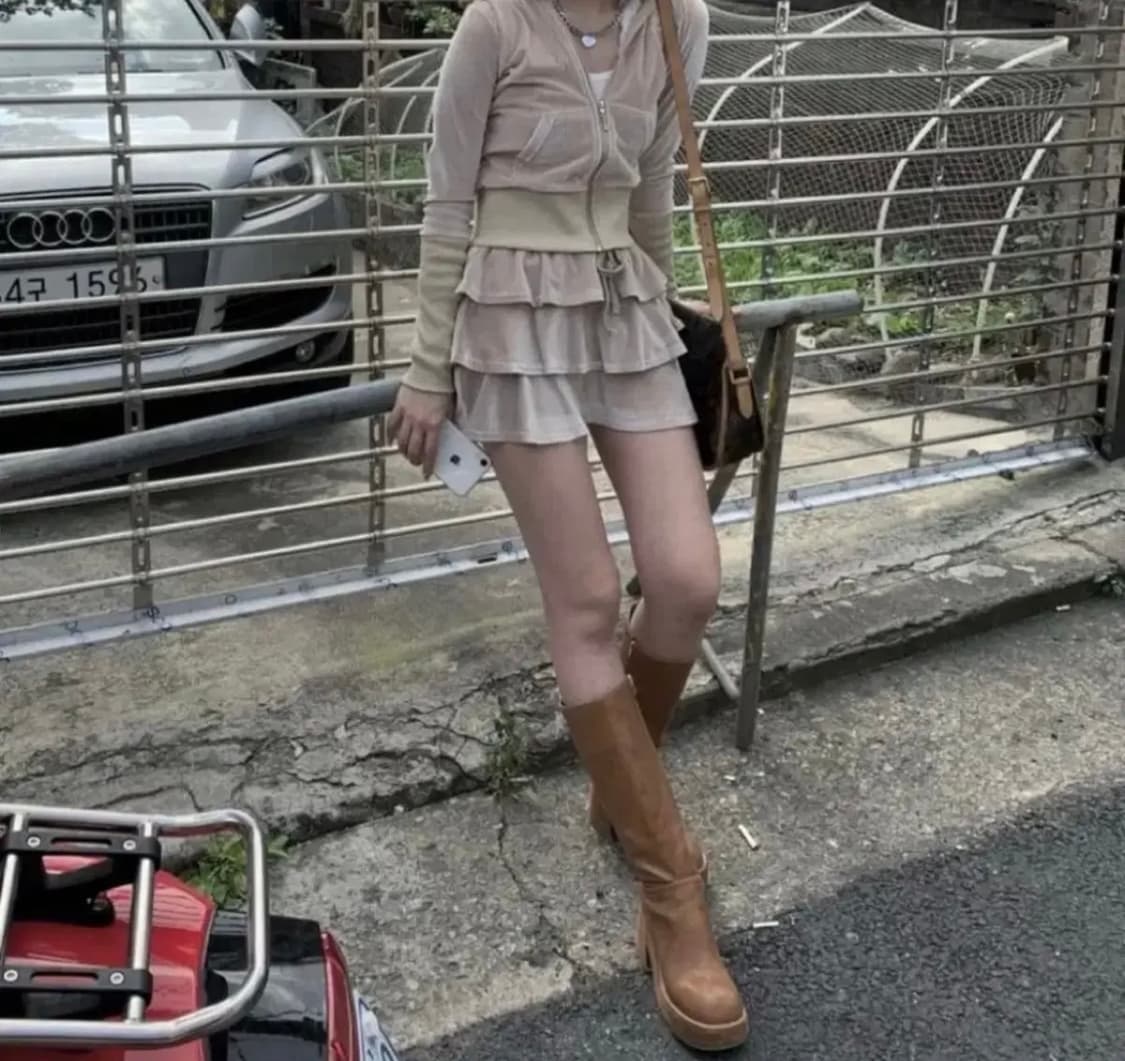 베이비메탈클럽 코튼캔디 베이지 상품이미지1