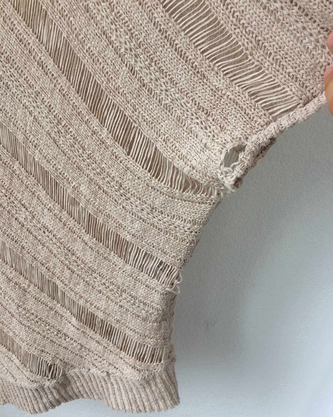 Unbalanced net knit 상품이미지4