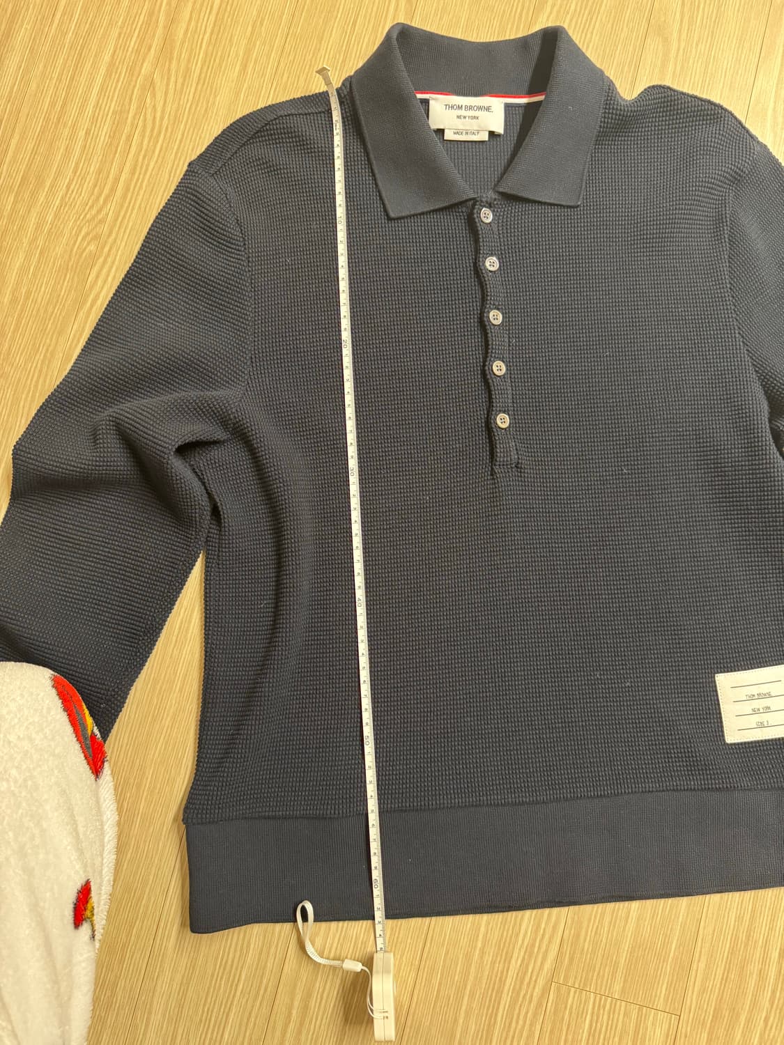 톰브라운 와플 pk 셔츠 네이비 3 상품이미지9