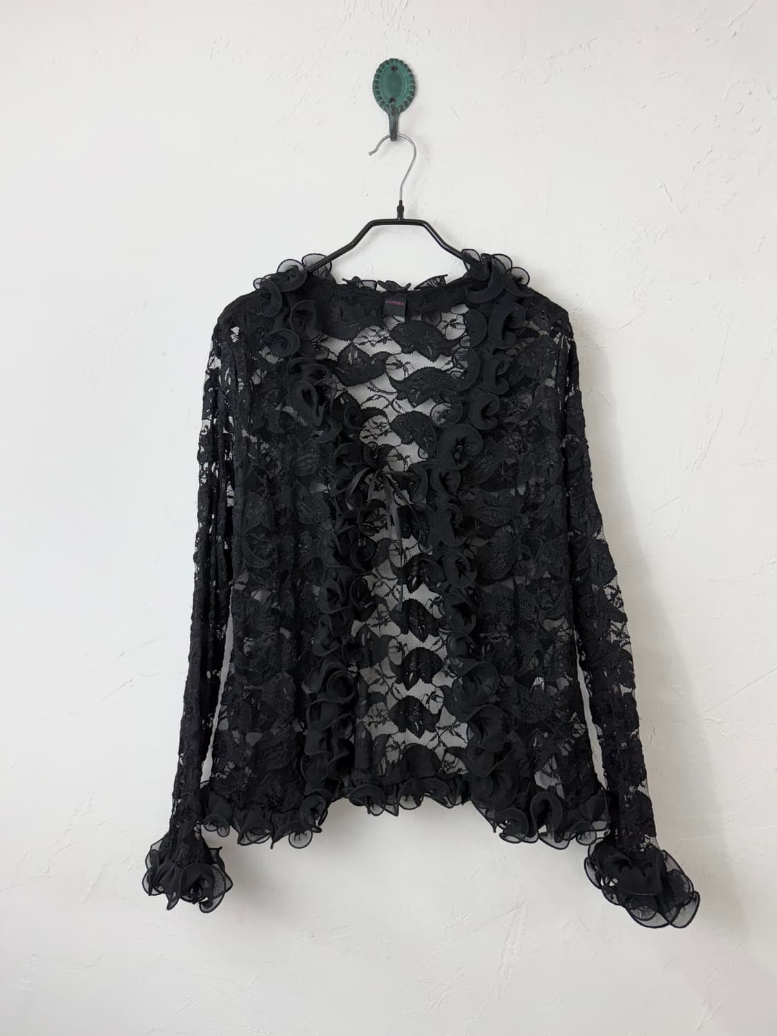 DONNA 플라워 레이스 가디건 상품이미지1