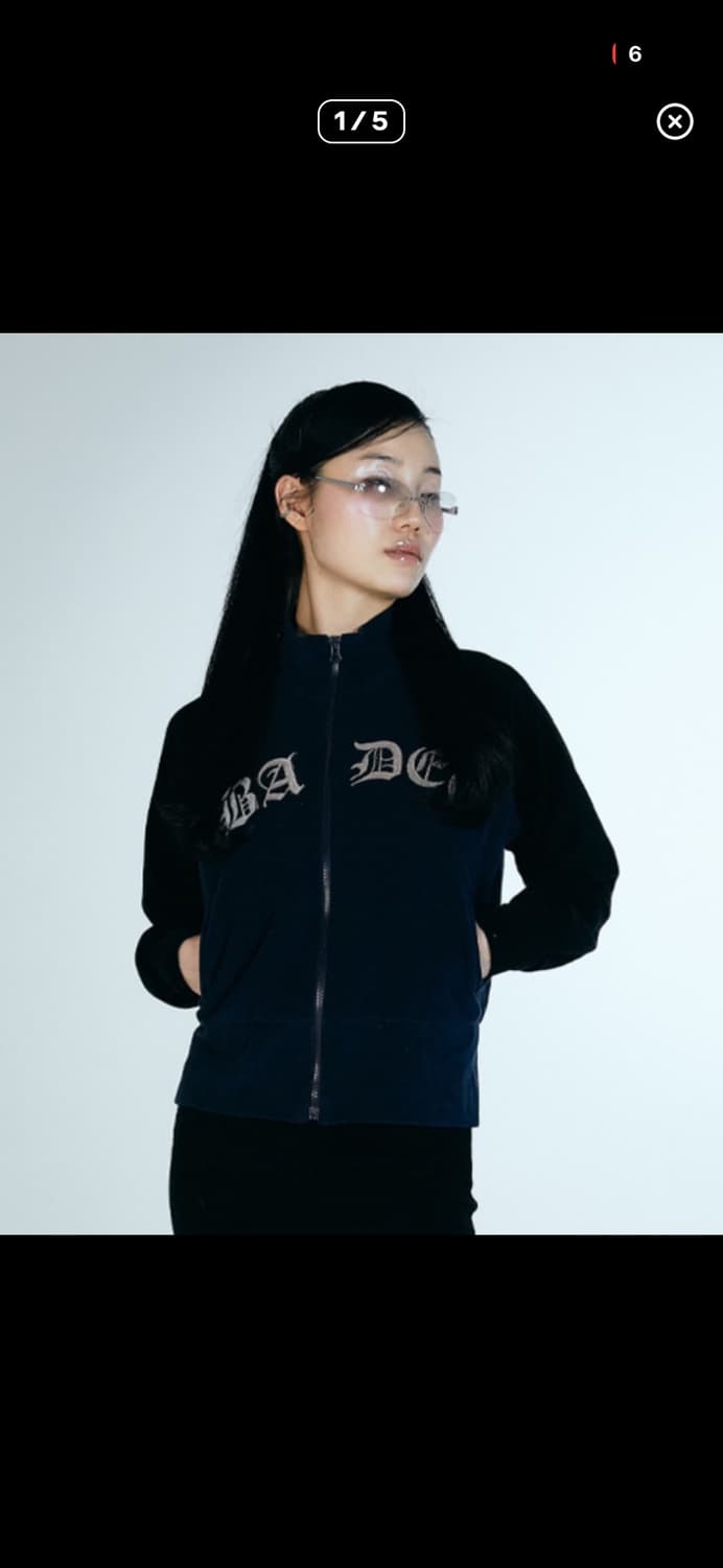 배디TERRY RAGLAN TRACKSUIT [NAVY] 상품이미지1