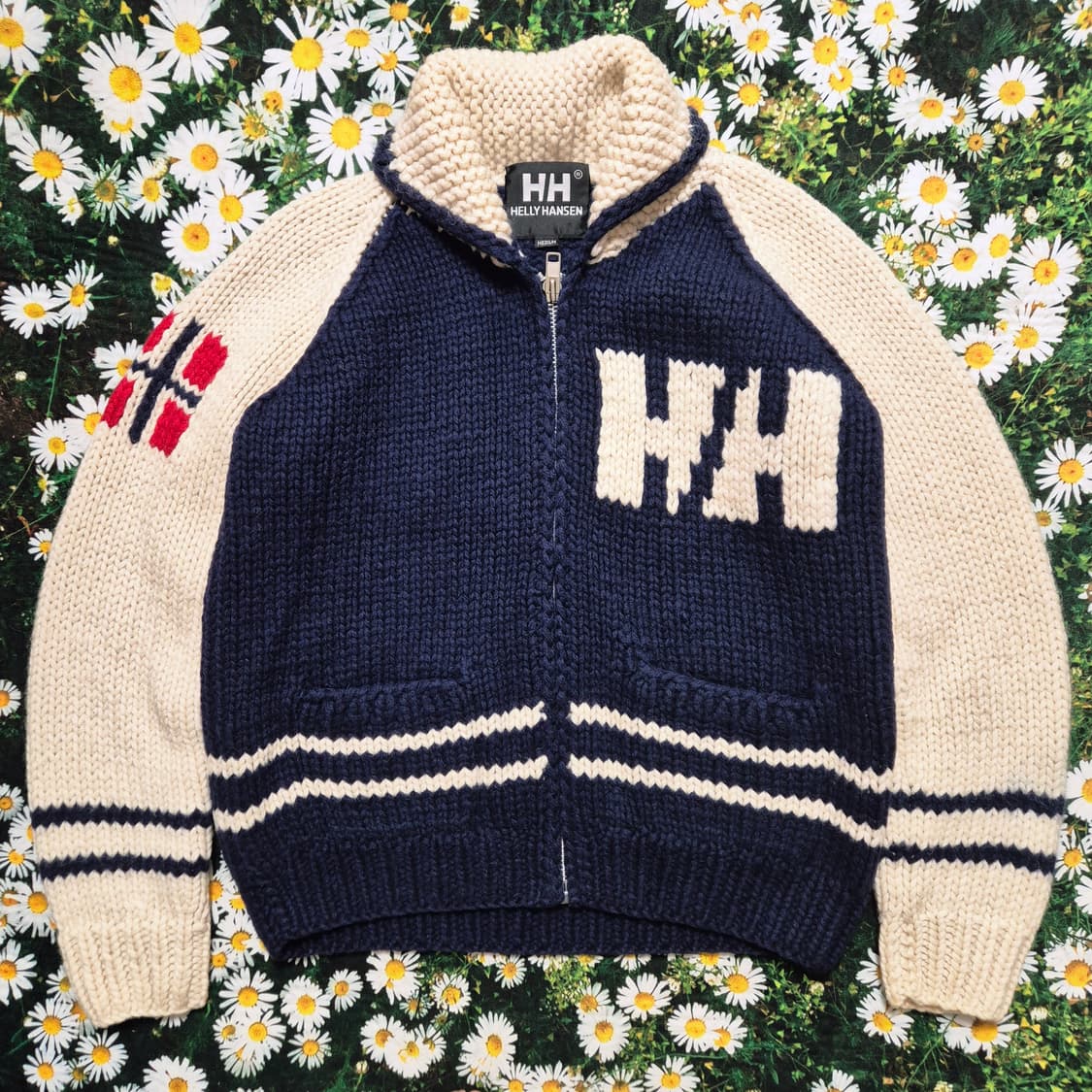 Helly Hansen 헬리한센 네이비 코위찬 울 자켓 성인M 상품이미지1