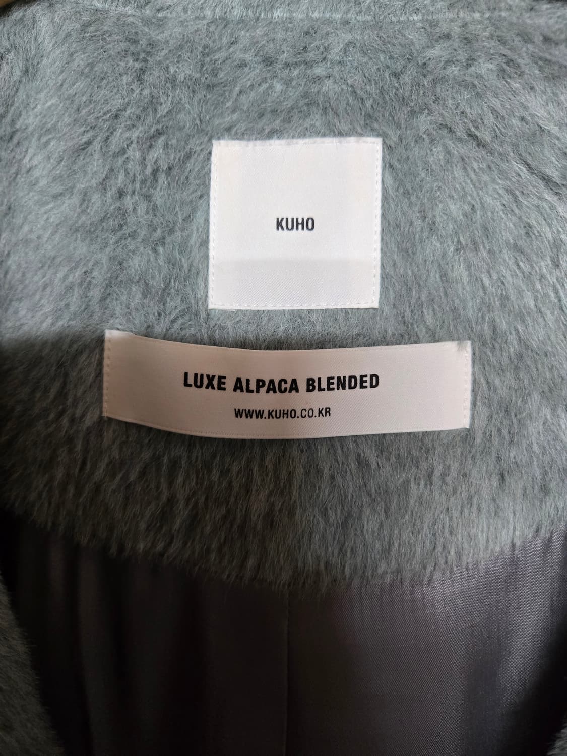 KUHO 룩스 알파카 블렌디드 코트 81-90-155 상품이미지7