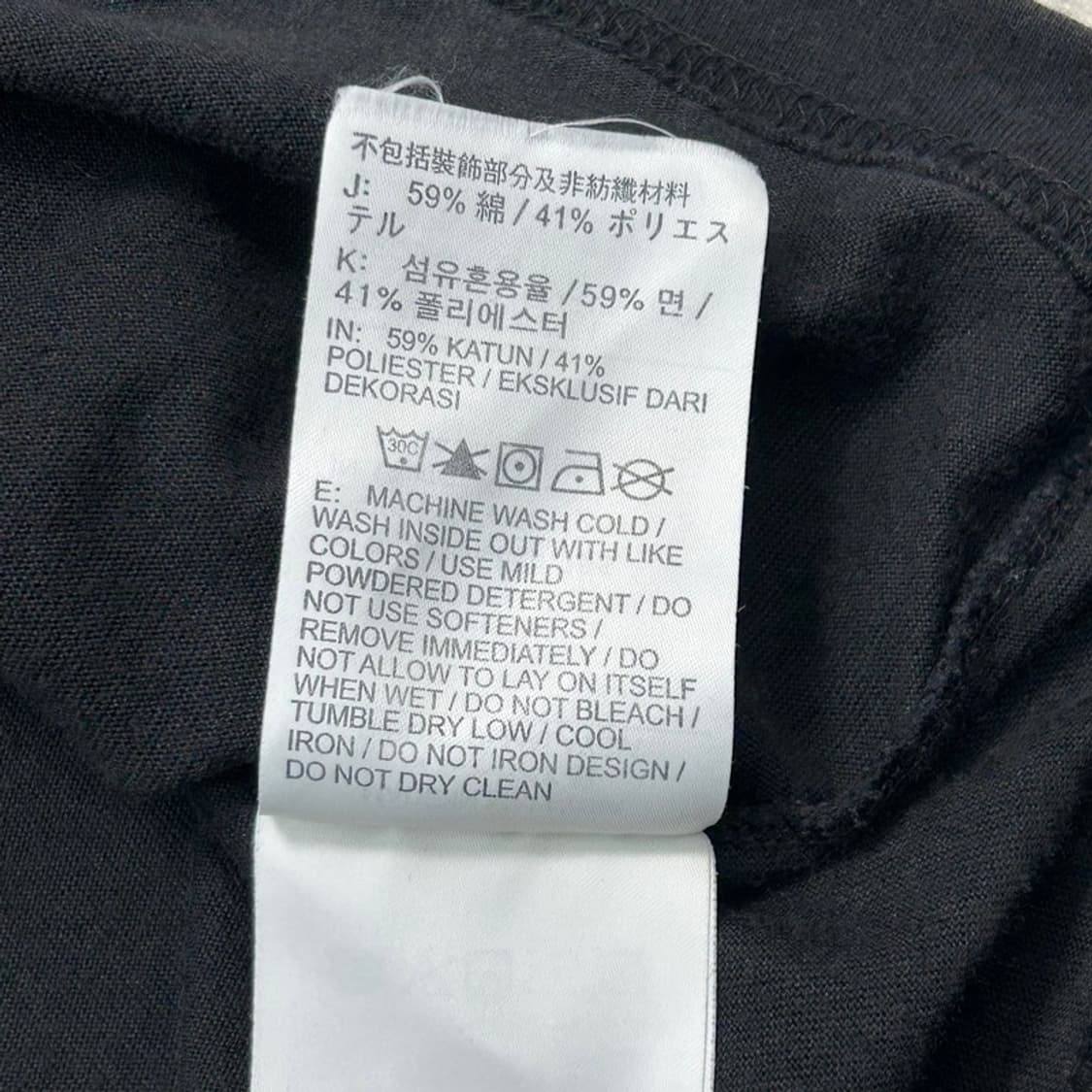 NIKE 드라이핏 크래픽 반팔티 블랙 XL 상품이미지8