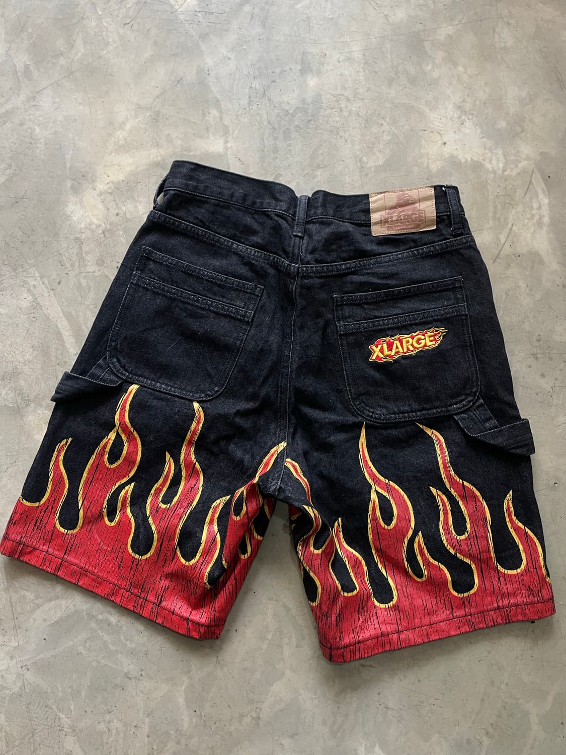 XLARGE 엑스라지 블랙 카펜터 데님 반바지 30 상품이미지4