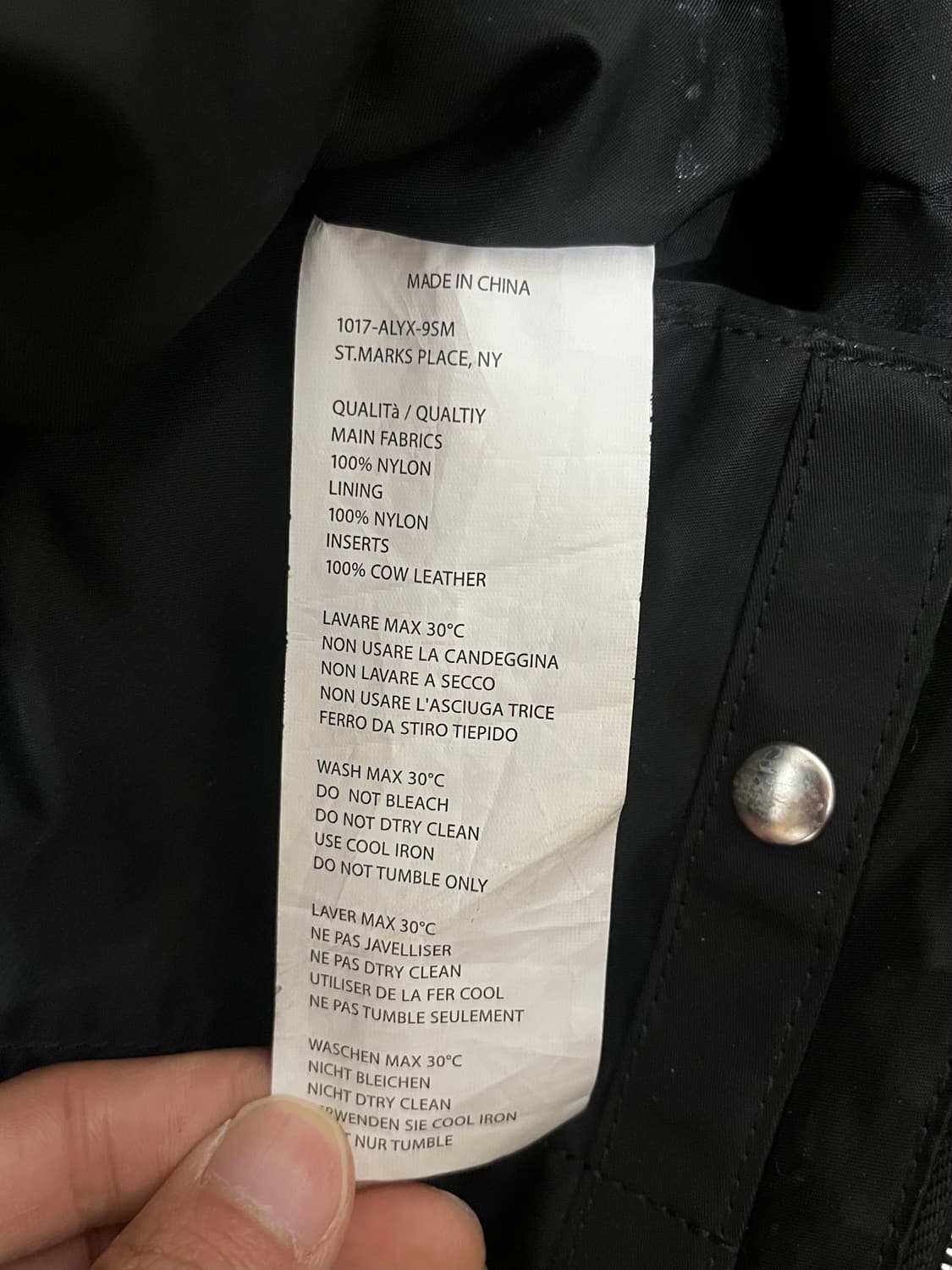 ALYX 알릭스 오버사이즈 탱크 백팩 상품이미지7