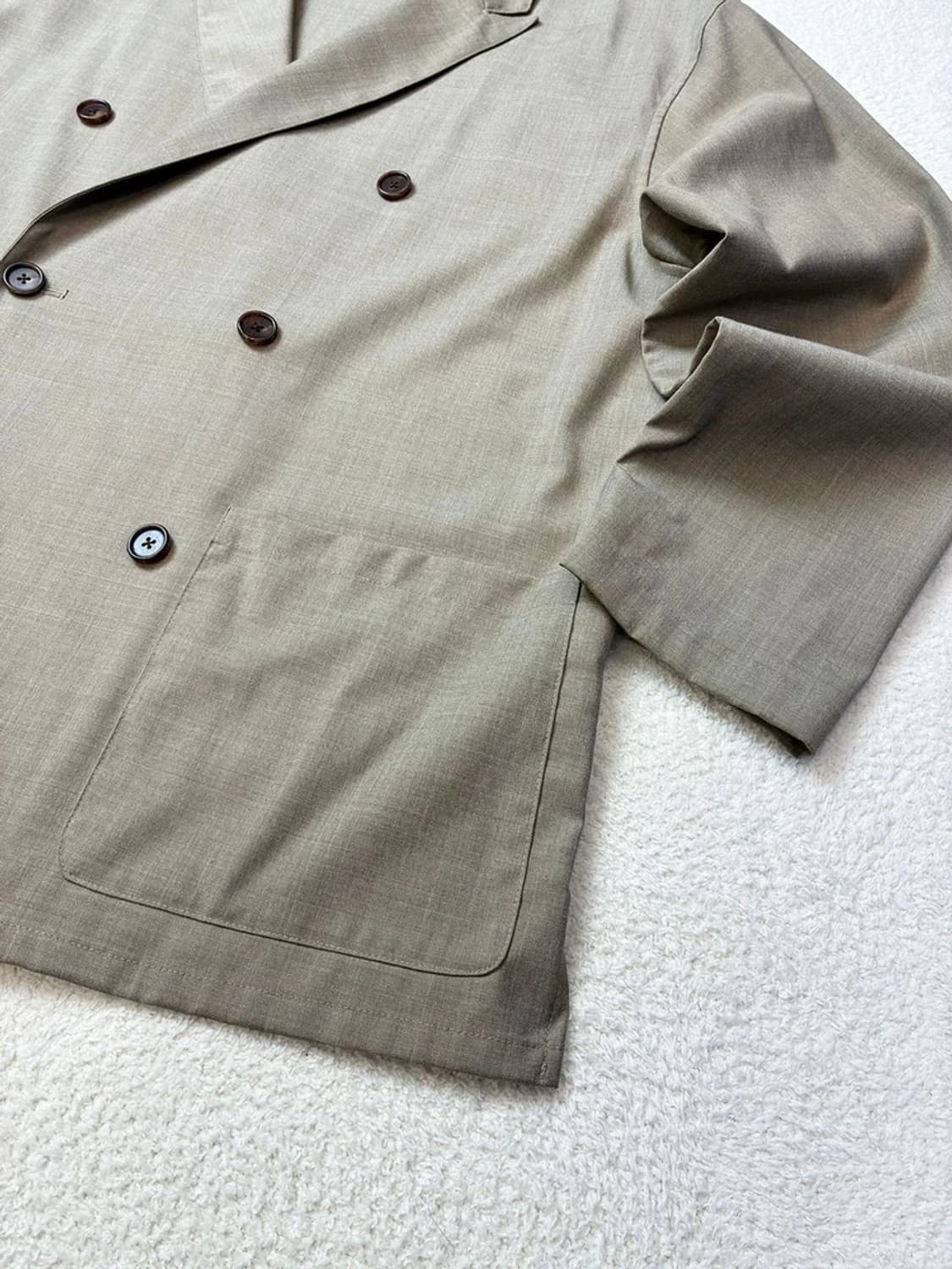 어나더오피스 하바나 울 더블 자켓 PN5865 상품이미지4