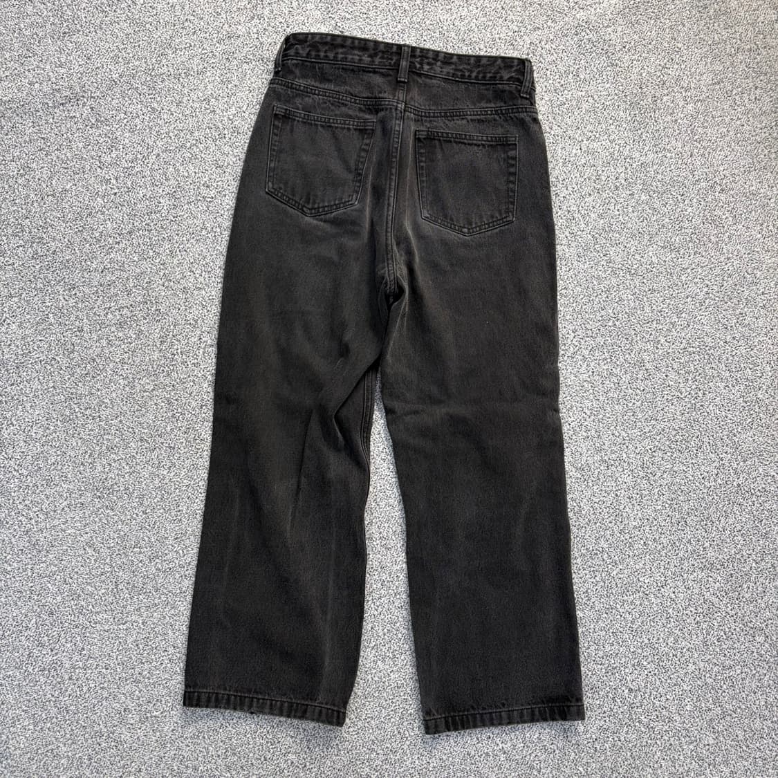 28 무신사스탠다드 흑청 데님 청바지 0623J2 상품이미지3