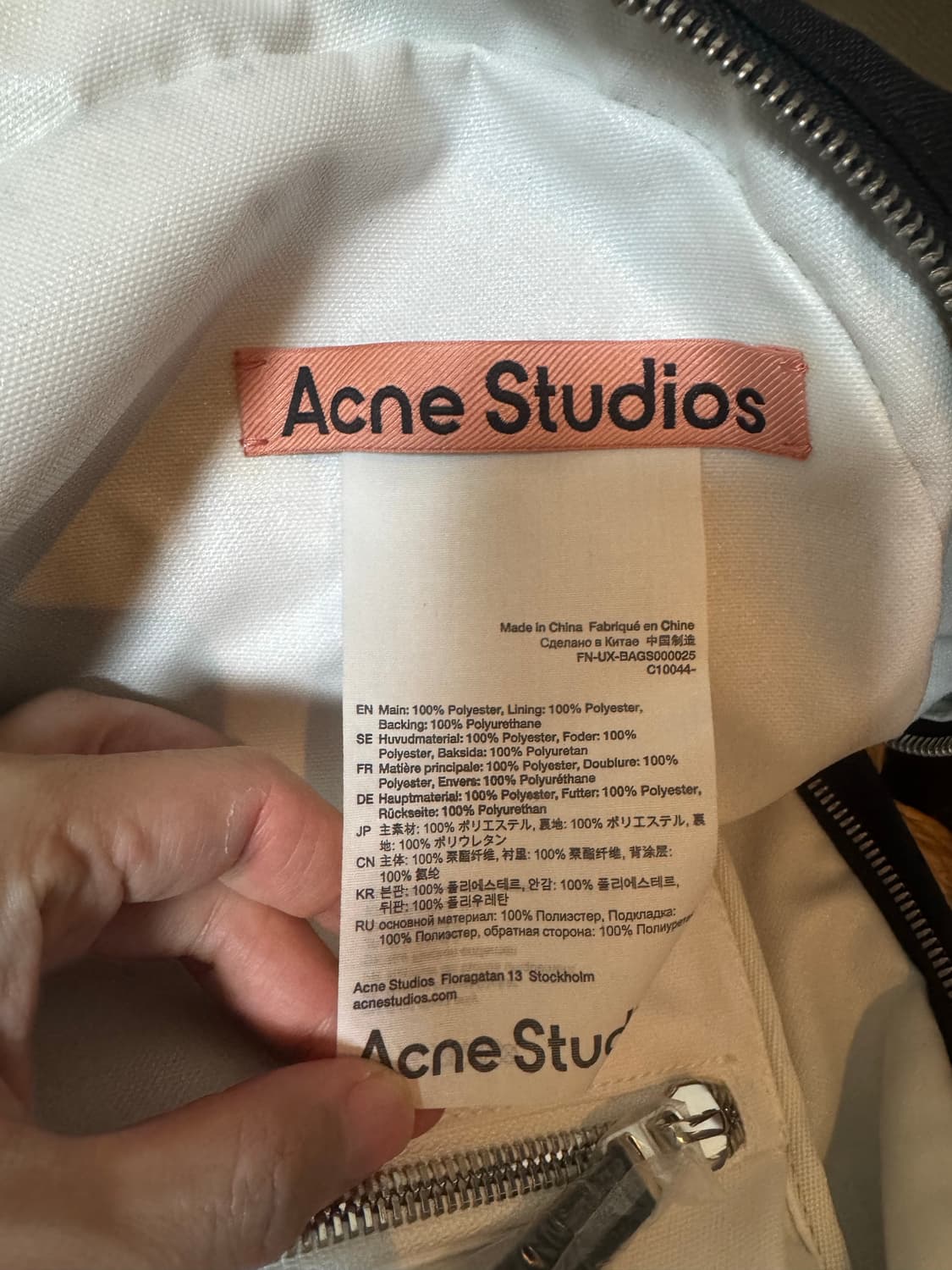 아크네 스튜디오 백책 상품이미지4