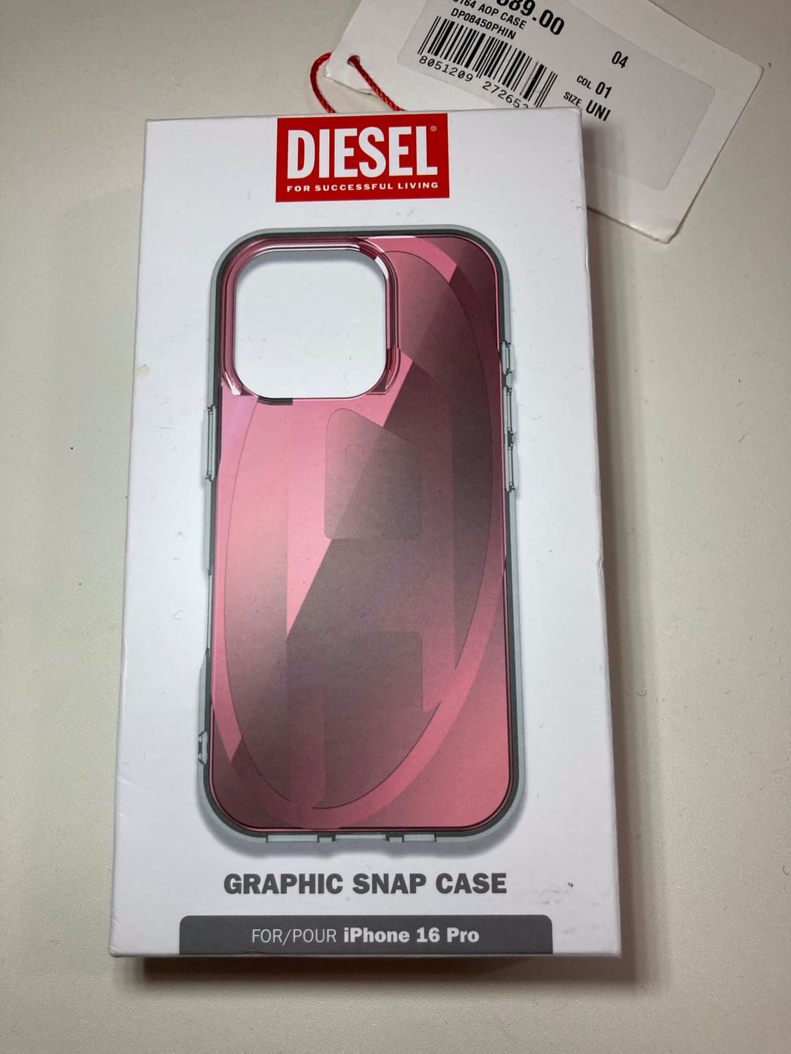 디젤 아이폰 16pro 폰케이스 상품이미지1