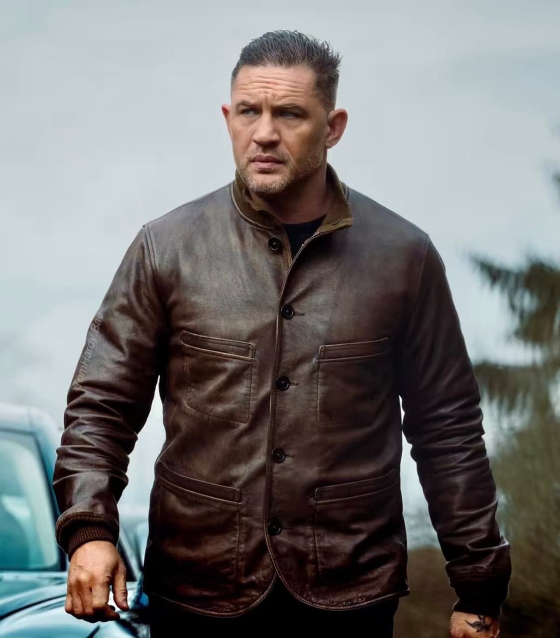 rrl 레더 카코트 L 상품이미지4