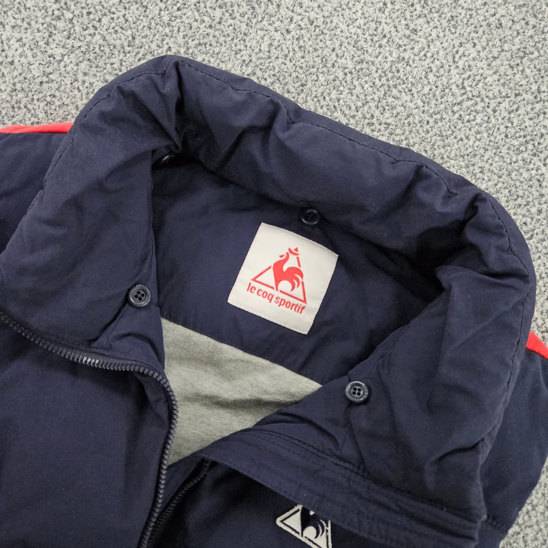 [M] 르꼬끄 스포르티브 블루 패딩 조끼 1106JM2 상품이미지3