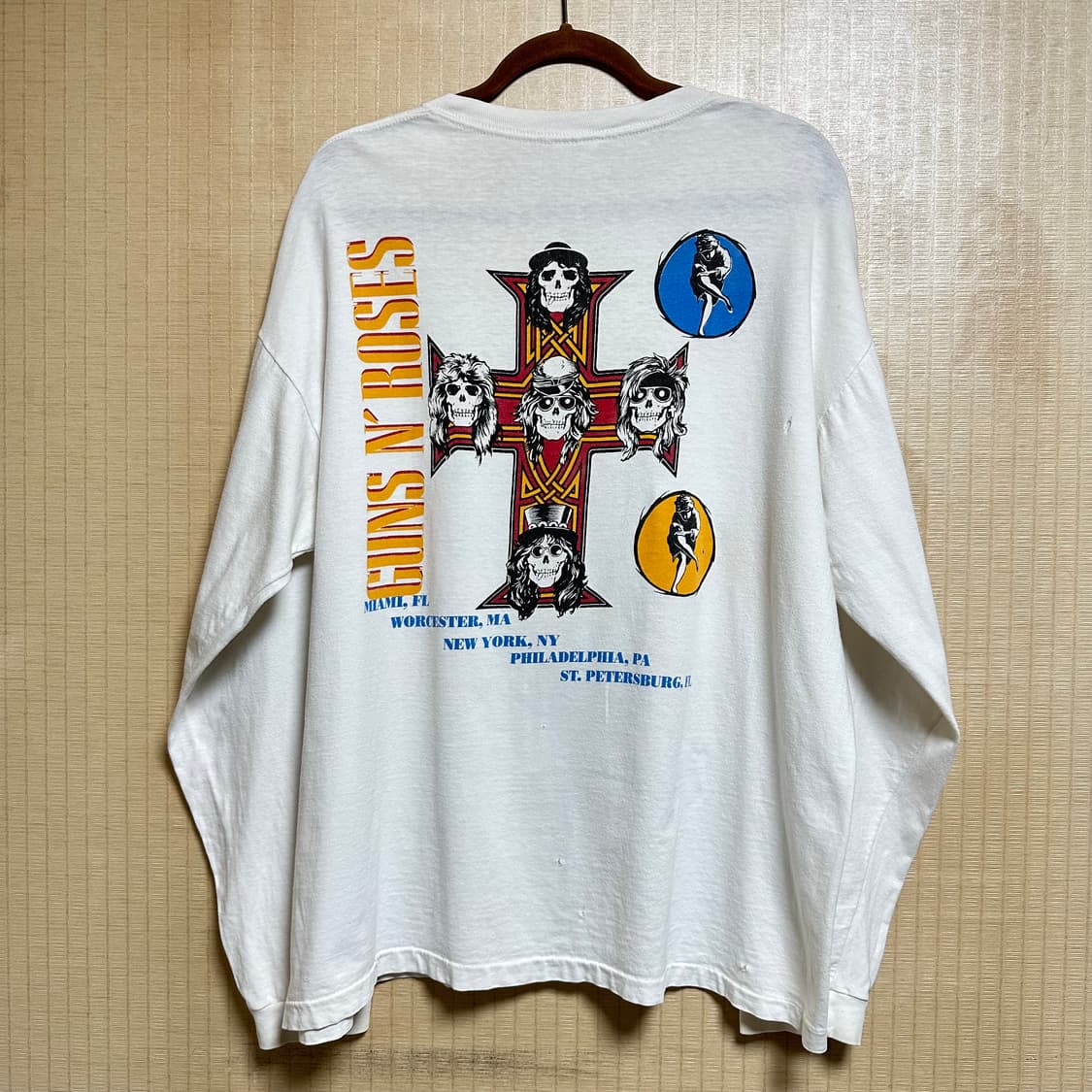 90s 빈티지 건즈앤로지스 부틀렉 롱슬리브 상품이미지3