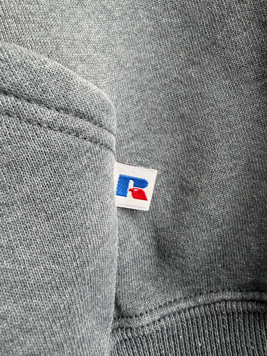 90s Russell Zip Up Hoodie (charcoal) 상품이미지5