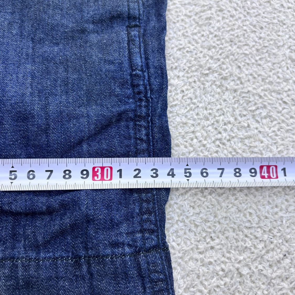 L 탑텐 여성 네이비 반바지 0420E 상품이미지7