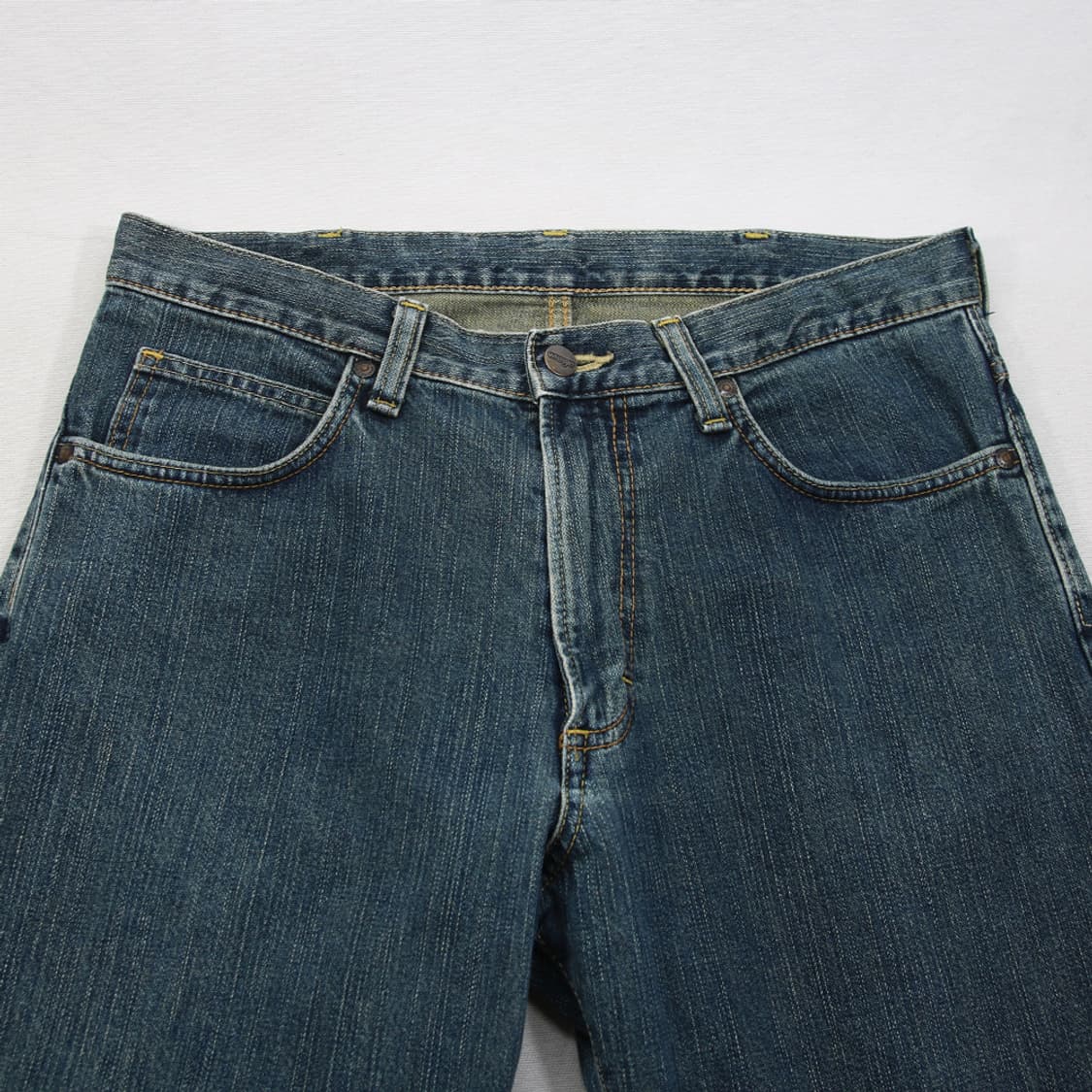 (착용컷) Wrangler 데님 팬츠 (남성용 32-33) 상품이미지4