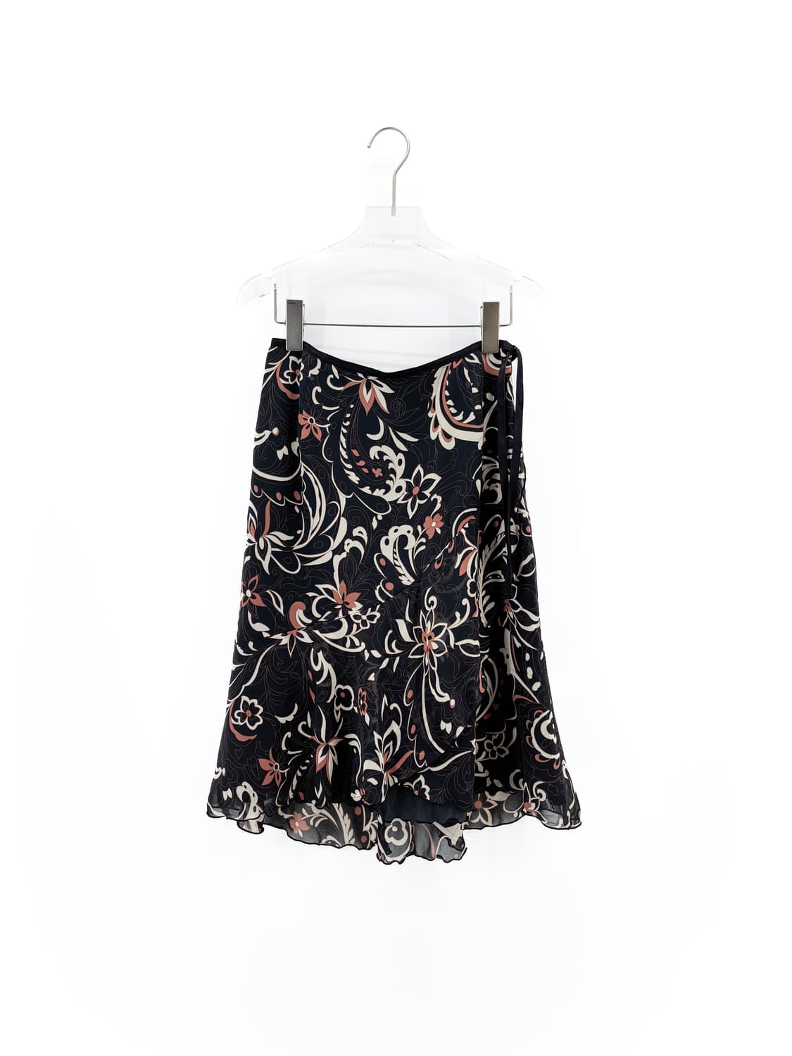 빈티지 플라워 미디 스커트  상품이미지1