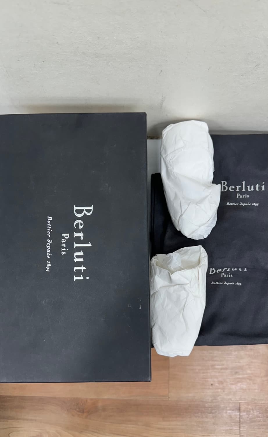 벨루티 Berluti 로렌조 Lorenzo 블랙/다크블루 (6) 상품이미지6