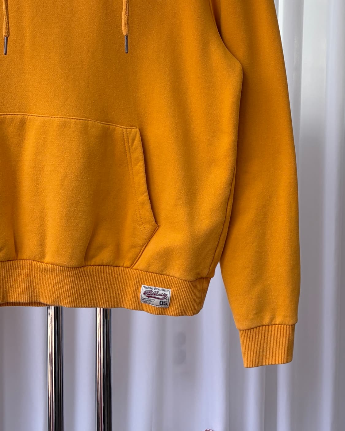 [L]후부 FUBU 하이넥 바시티 쉐르파 후드티 상품이미지7