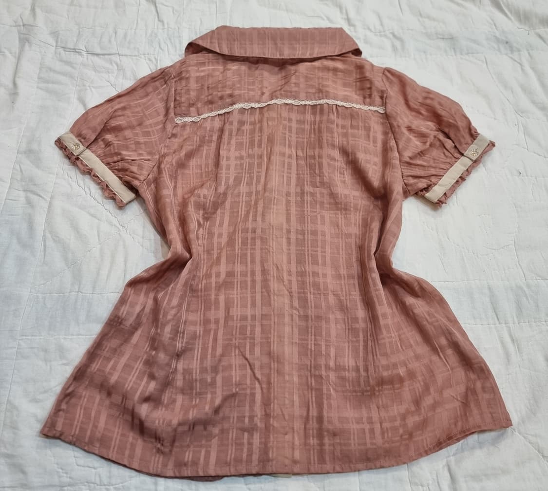 Axes femme 로맨틱 프릴 카라 블라우스 상품이미지5