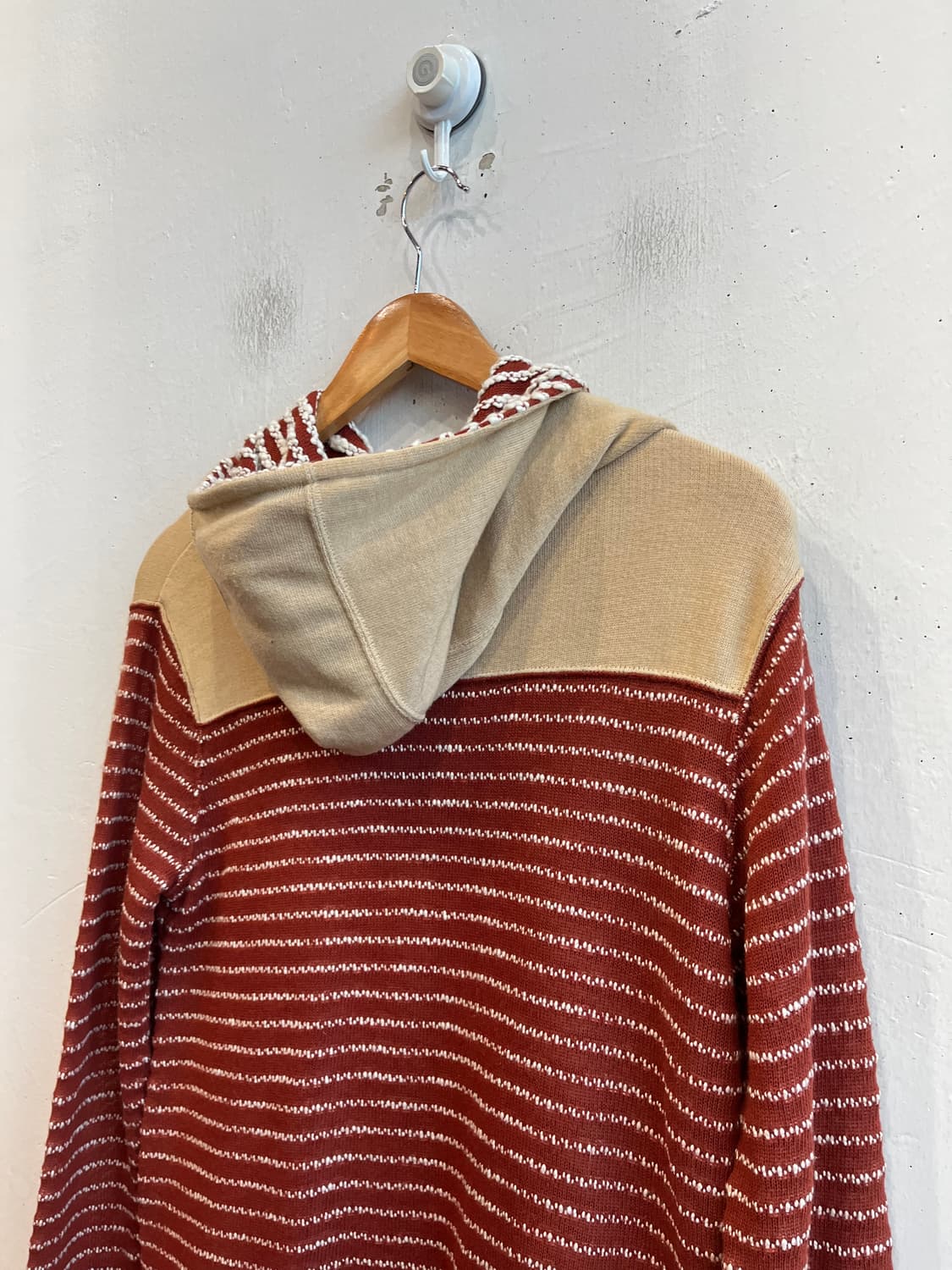 Nanea JPN 에스닉 콘쵸 니트 후드 미사용품 상품이미지6