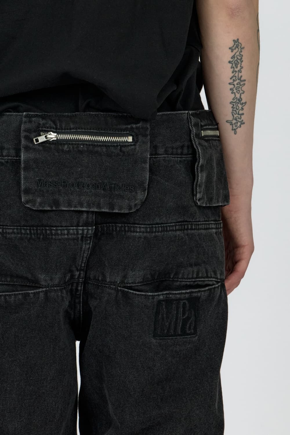 MPa BAG PANTS (Black) 상품이미지3