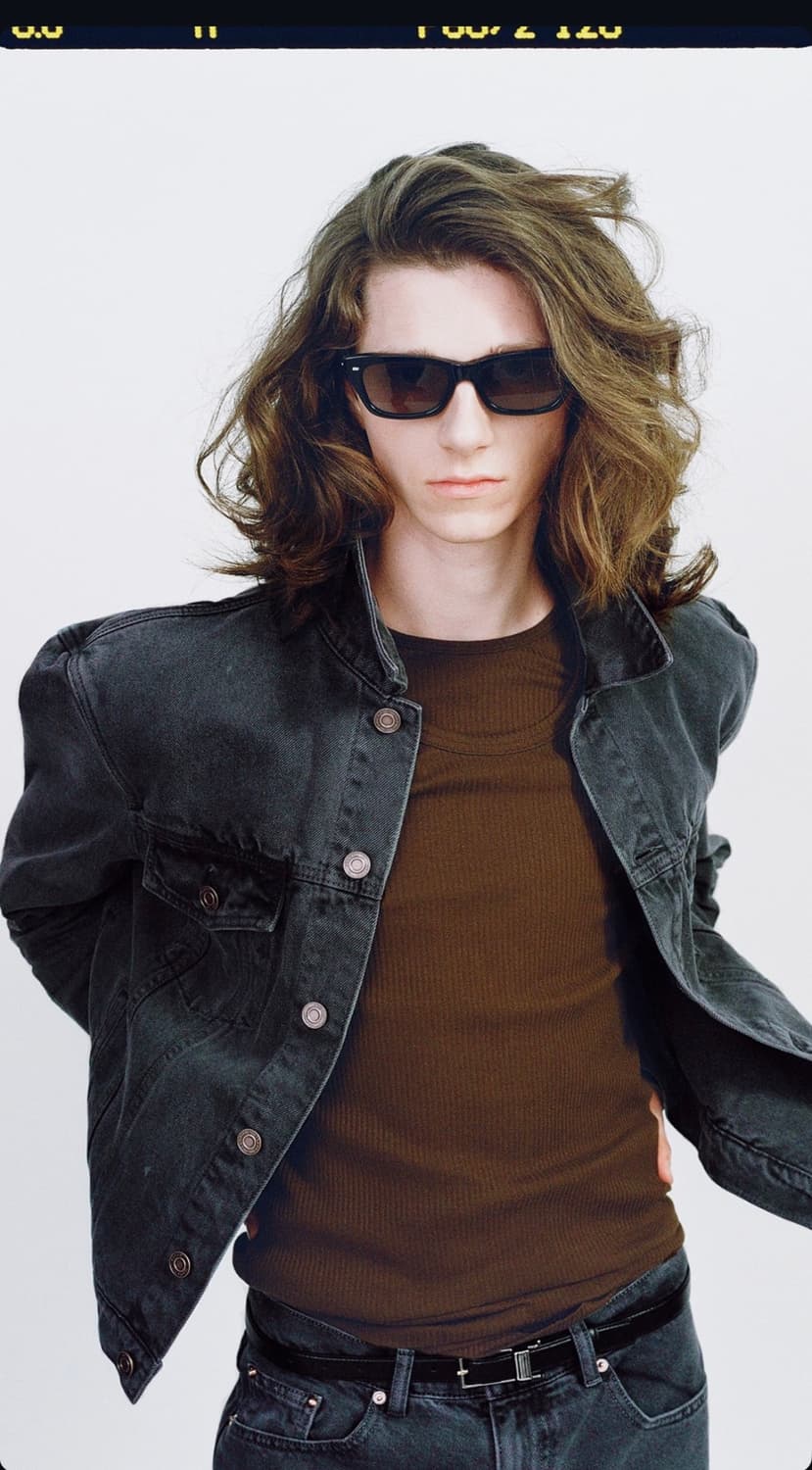 렉토 26SS 골지 립 탱크탑 슬리브리스 카키 브라운 상품이미지5