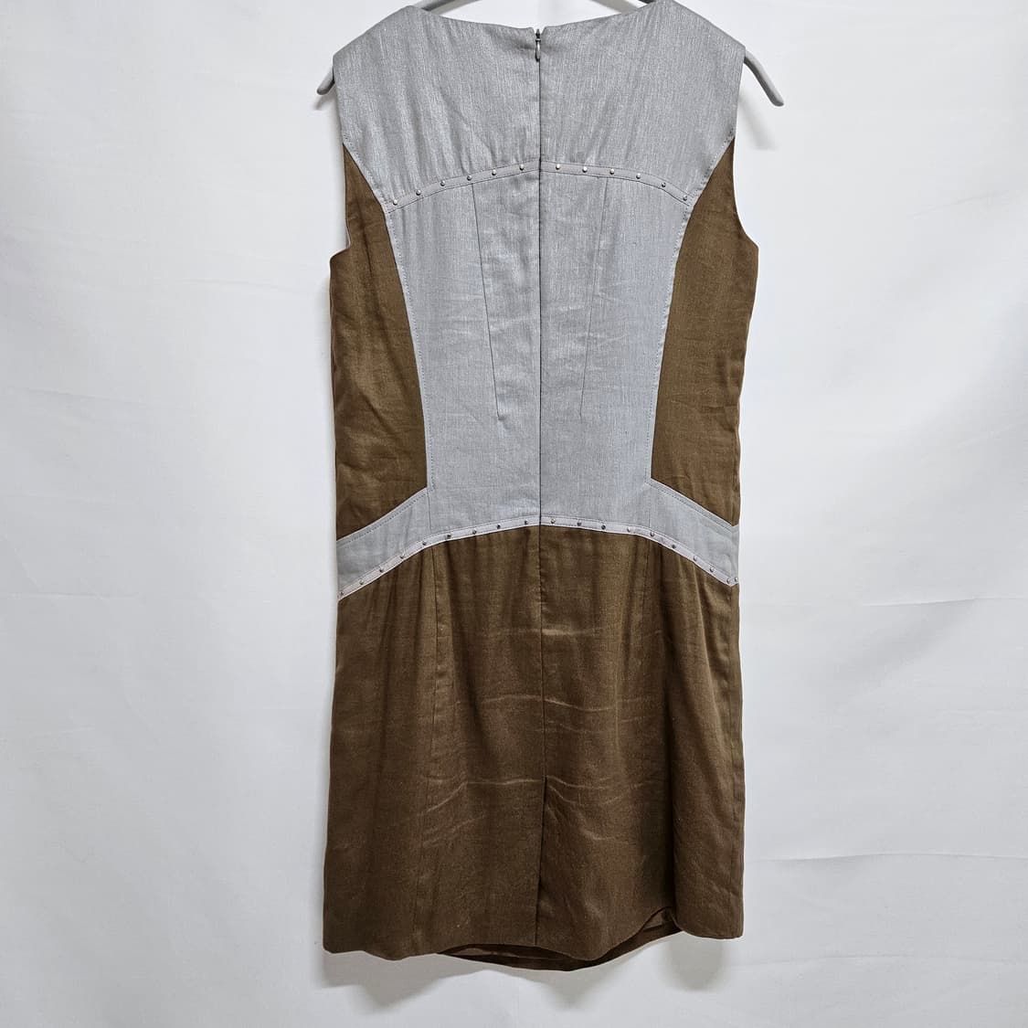 미샤 슬리브리스 린넨 원피스 55 상품이미지5