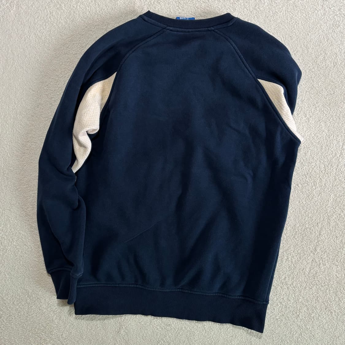 아디다스 파이어버드 네이비 빅 로고 맨투맨 상품이미지6