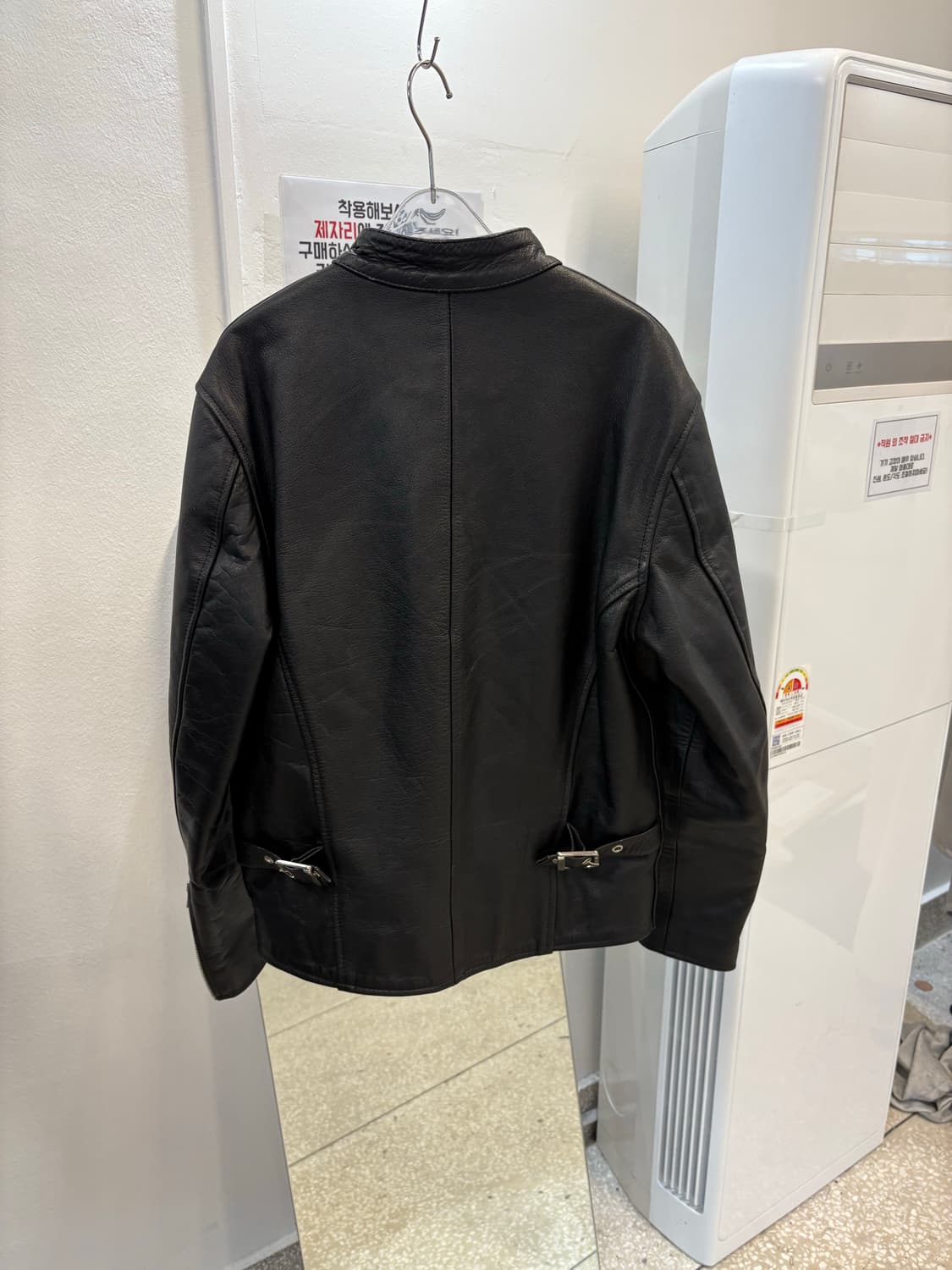 Vintage leather jacket 40 상품이미지3