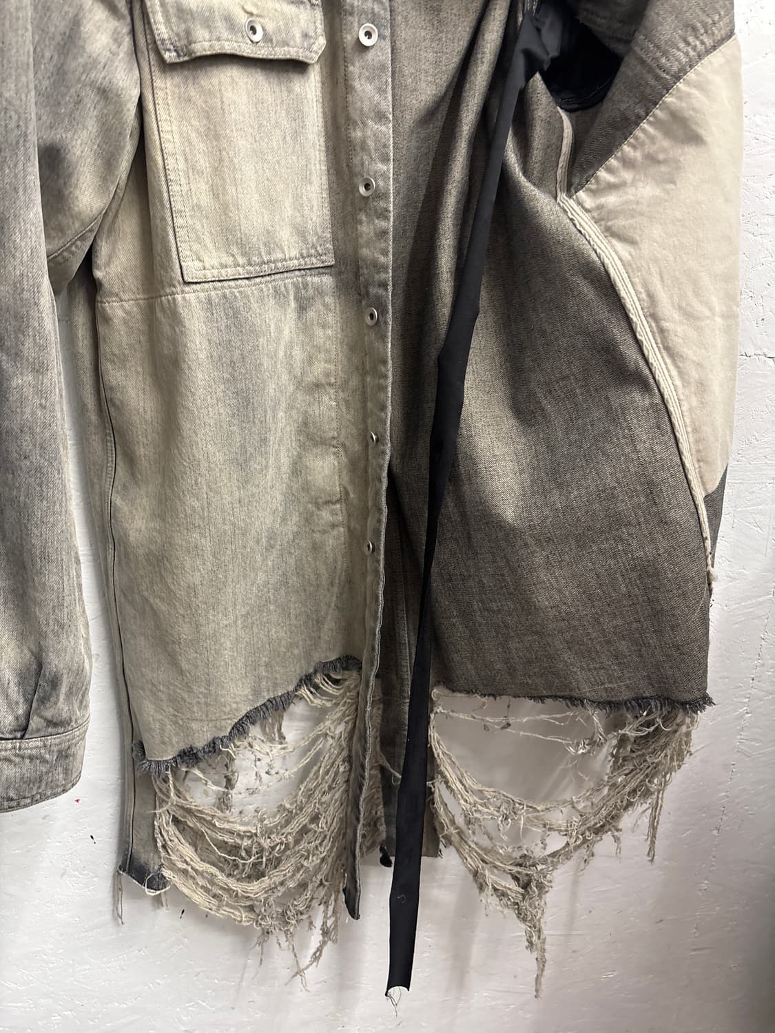 릭오웬스 다크쉐도우 outer shirt M 상품이미지6