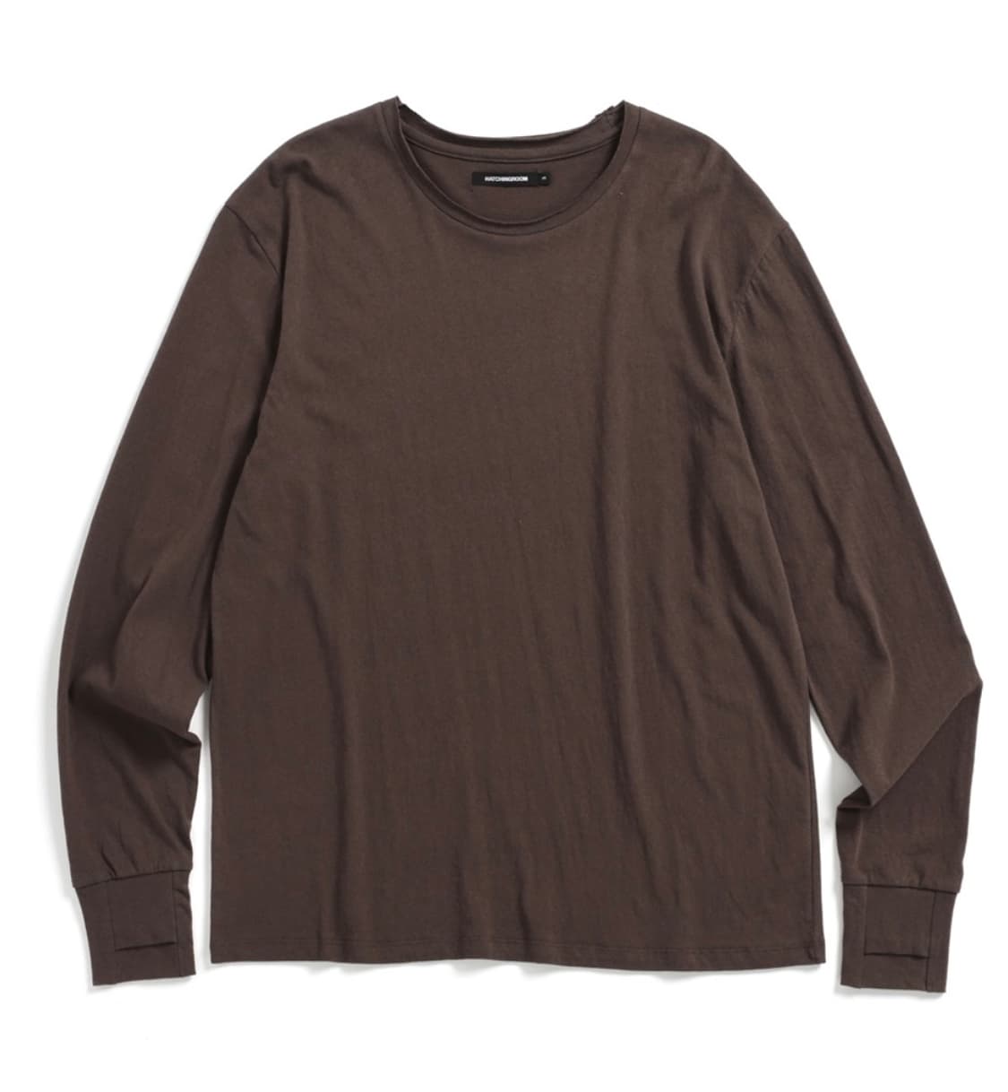 [2] 해칭룸 복서 티 다크 브라운 Boxer Tee Dark Brown 상품이미지1