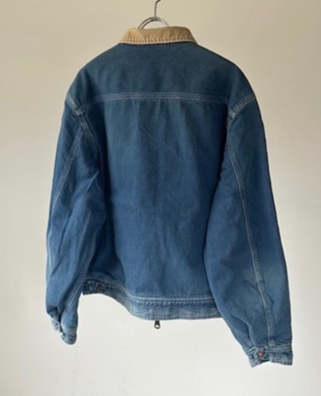 [4] 캐피탈 마리아 11.5온즈 데님 리버시블 버진 집업 워크 자켓 상품이미지3