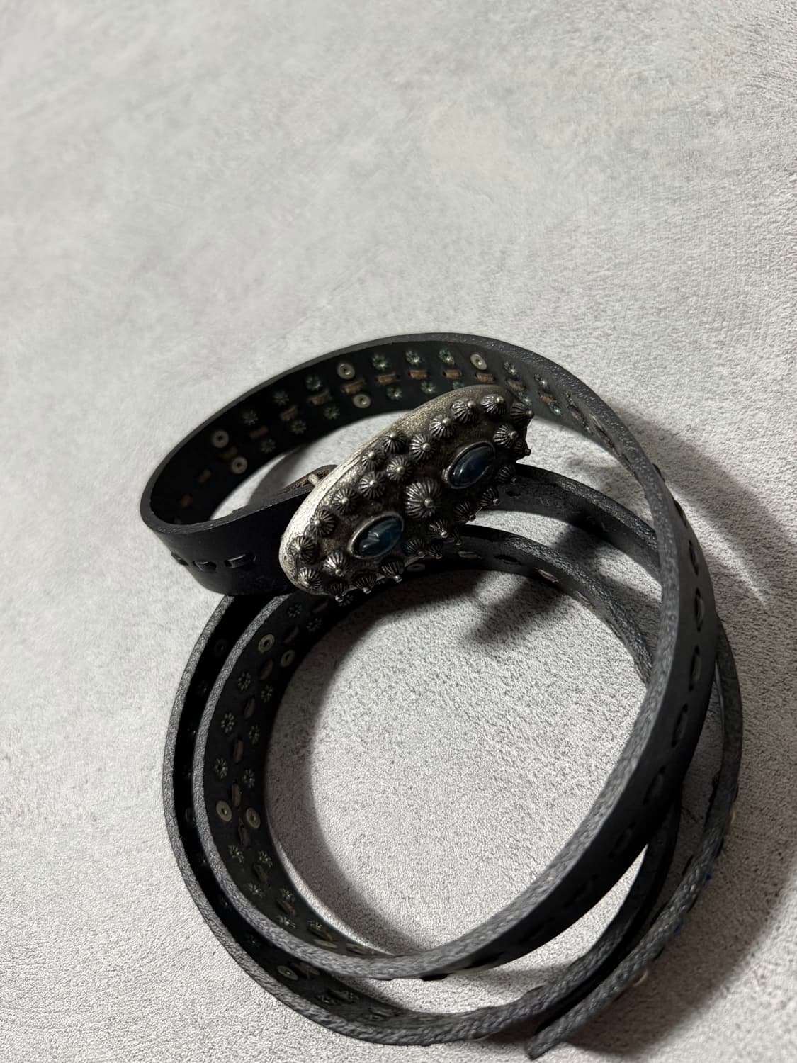 넘버나인 웨스턴 젬스톤 벨트 상품이미지7