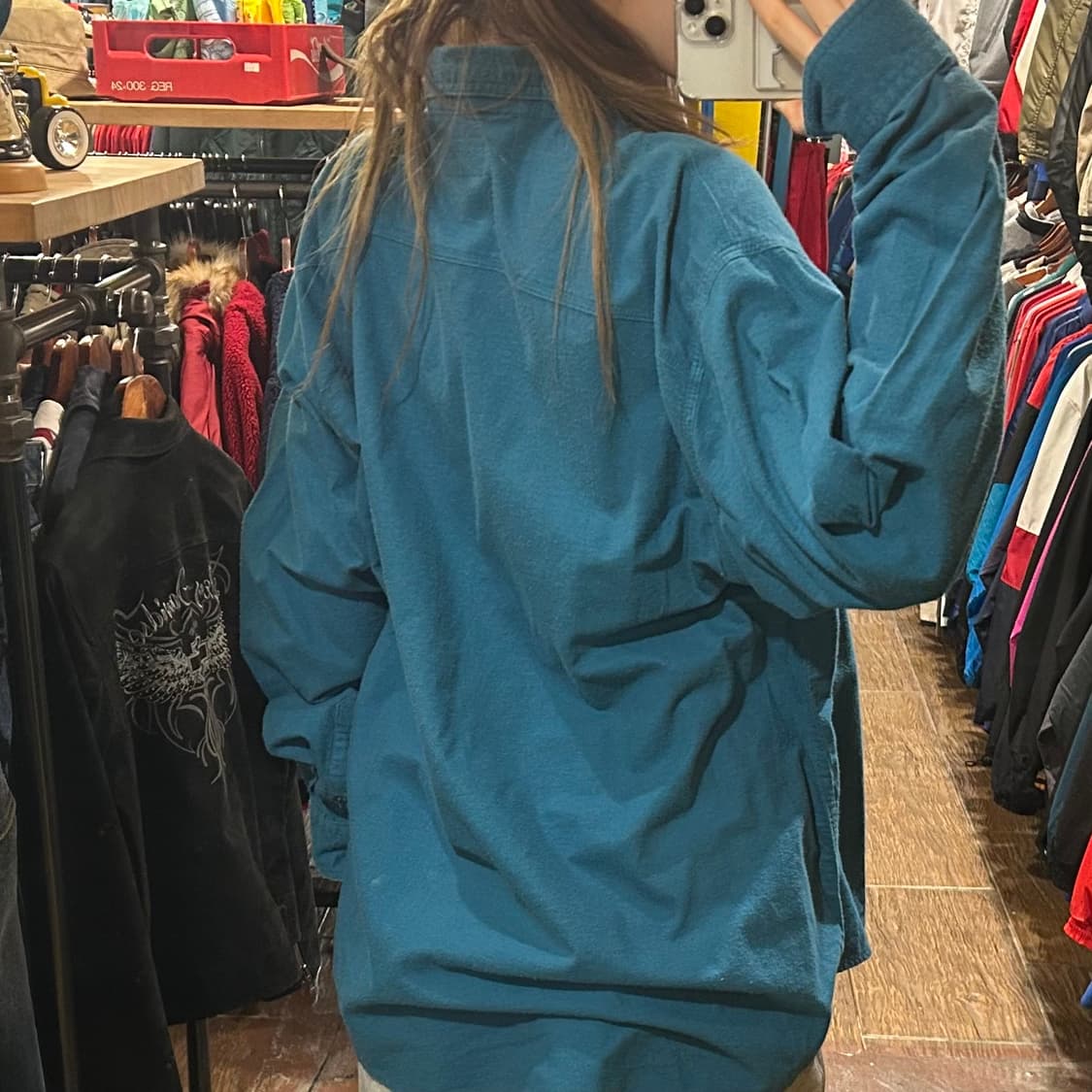 [HI] 칼하트 긴팔셔츠 블루 상품이미지5