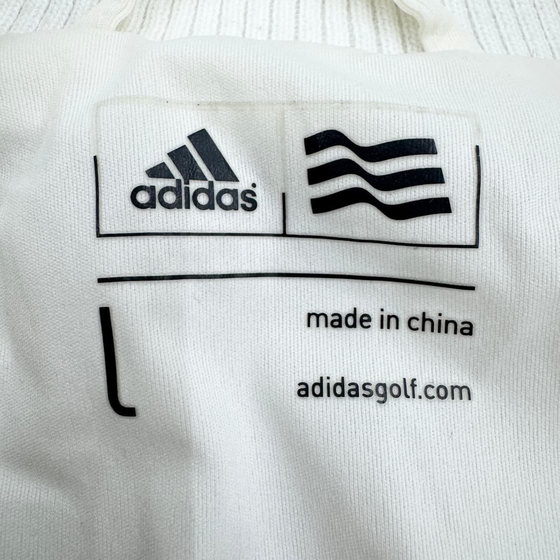 아디다스 화이트 니트집업 상품이미지6