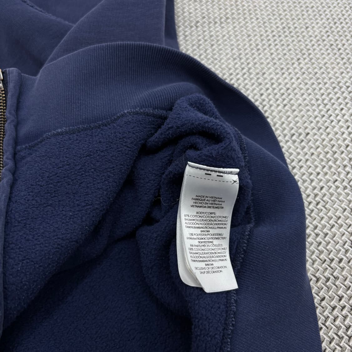 Polo Ralph Lauren 뉴욕 스펠로고 네이비 후드 집업 상품이미지5