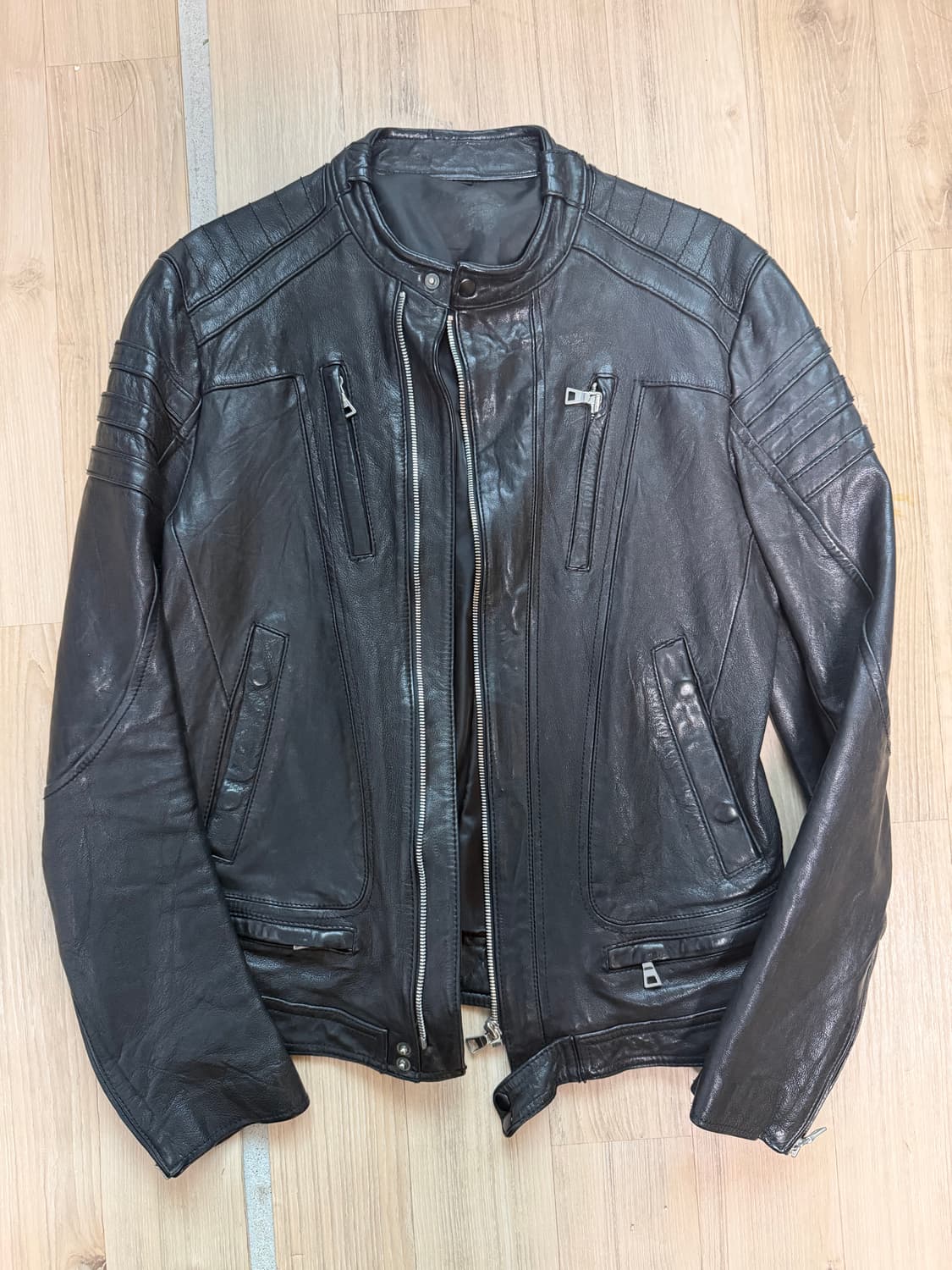 빈티지 레더 자켓 상품이미지1