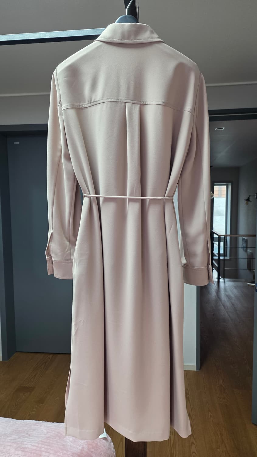 쉬즈미스 셔츠 원피스 (pink beige) 상품이미지2