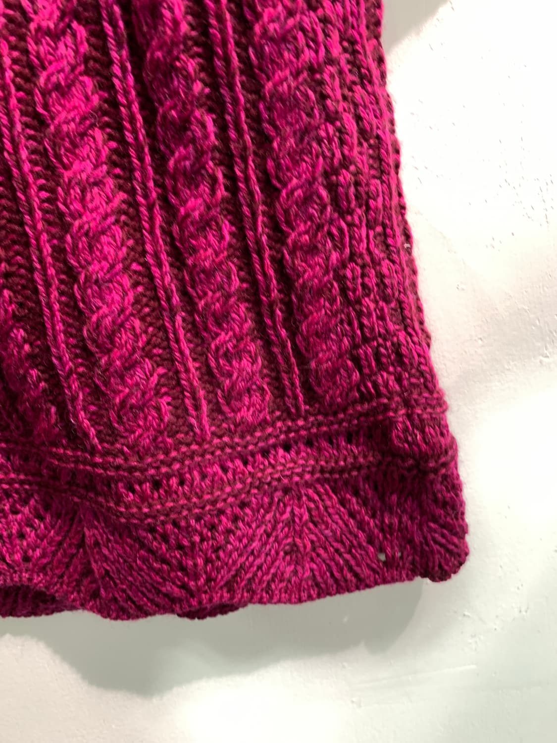 arancrafts 아란크래프트 울100% 롱가디건  S 상품이미지4
